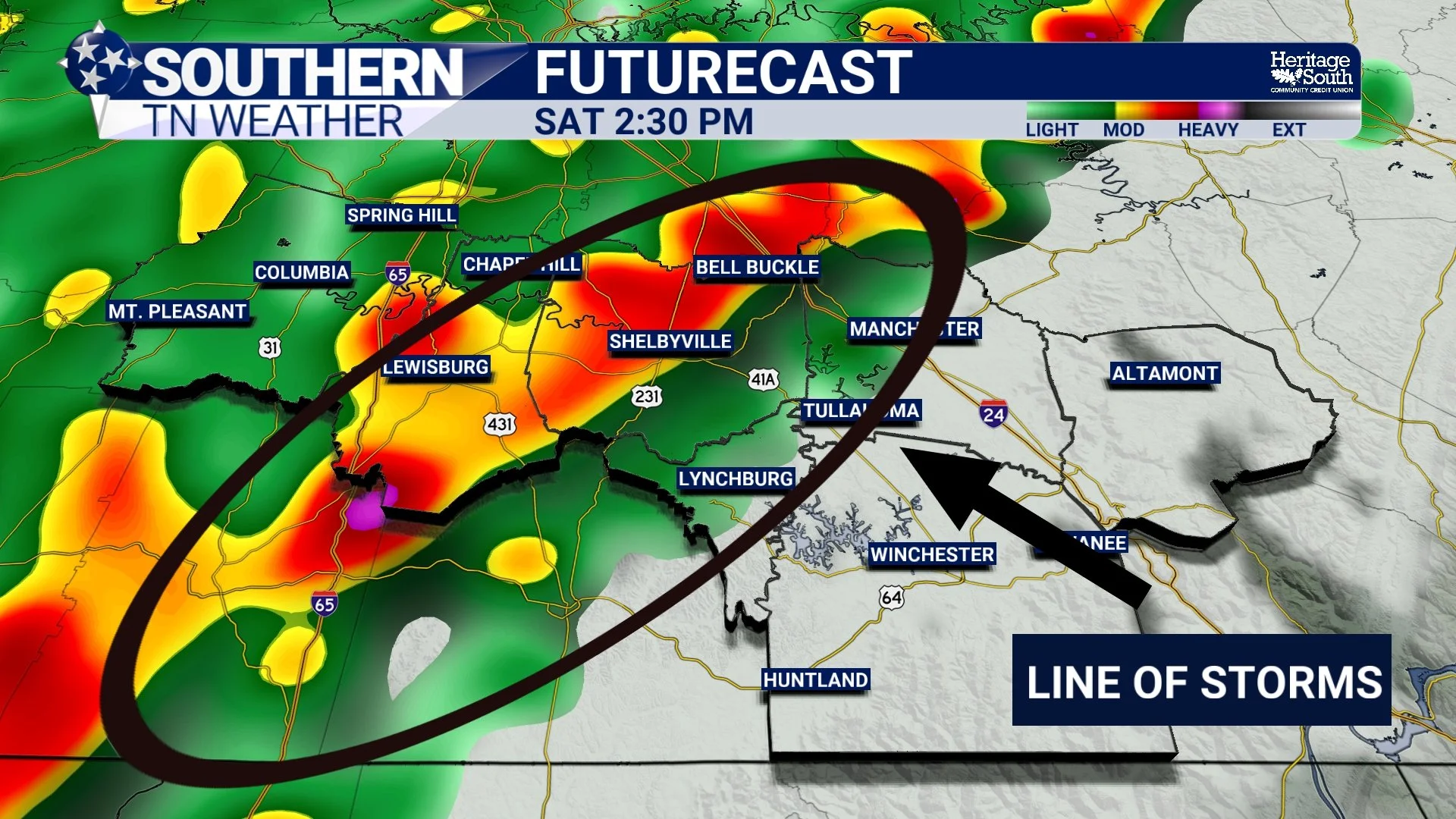 Storms Likely Saturday: Latest Details Here