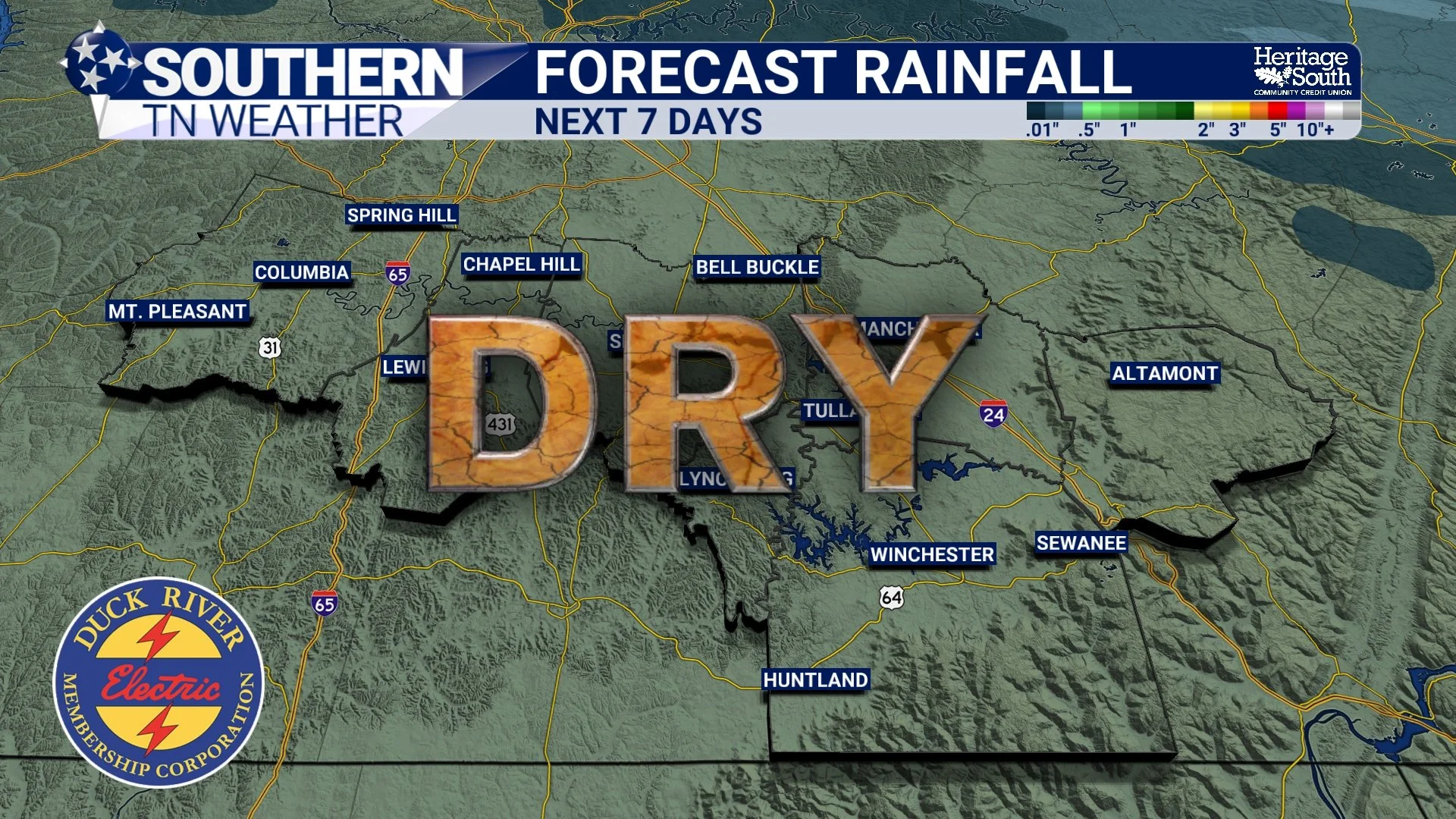Warm &amp; Dry Trend Continues… 80s Likely Thursday