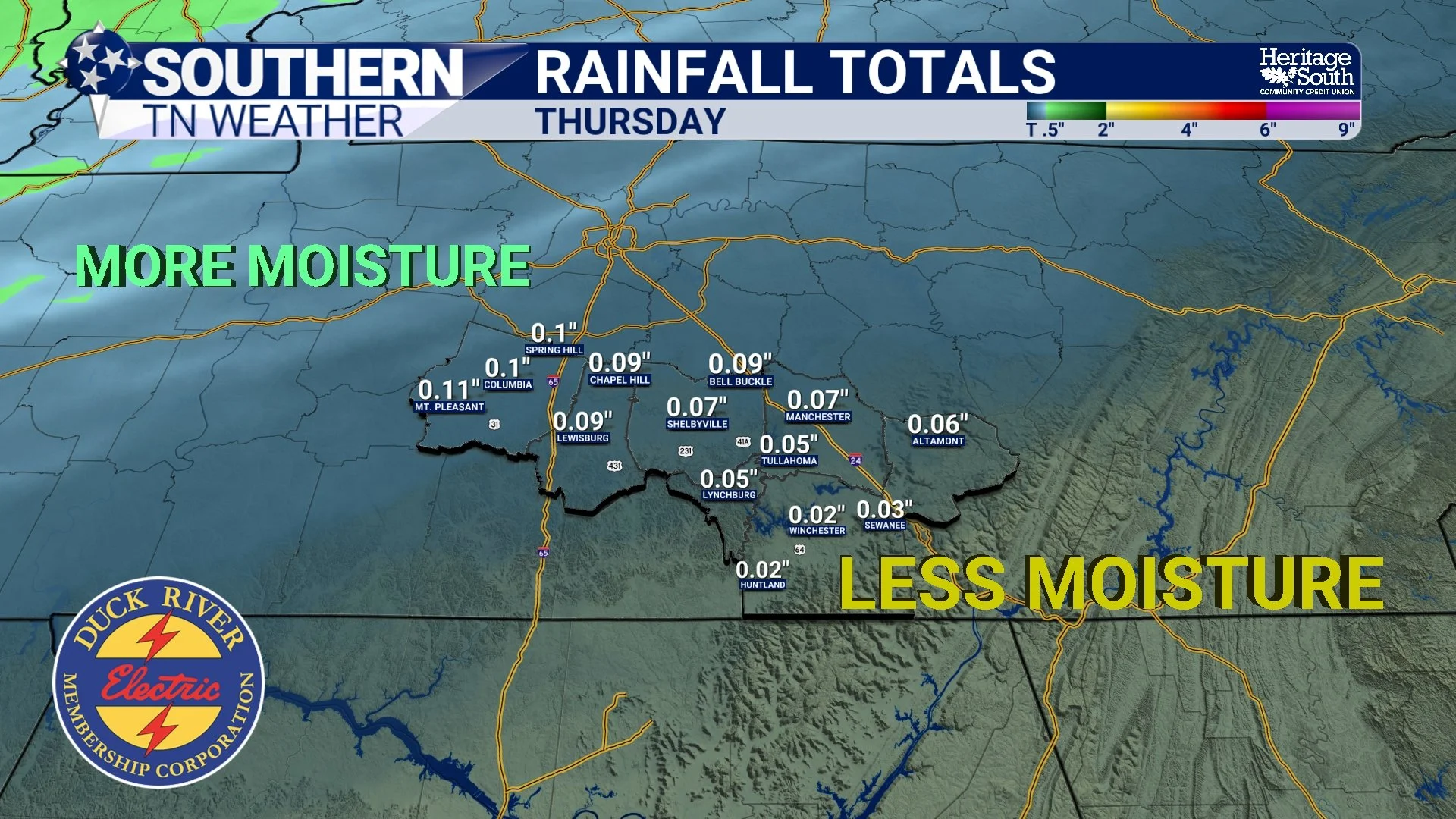 A Few Rain Chances… But Limited Rainfall