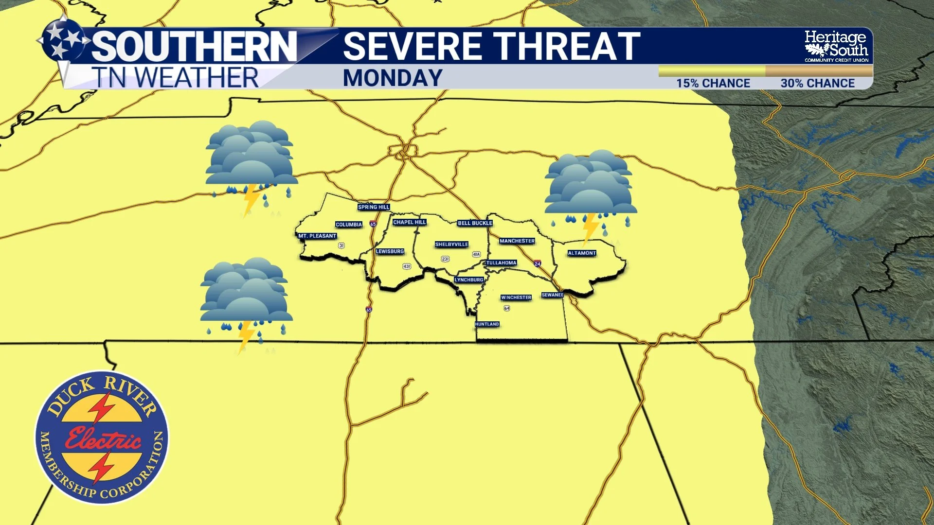 Storms Return This Weekend… and We’re Watching Next Monday Closely