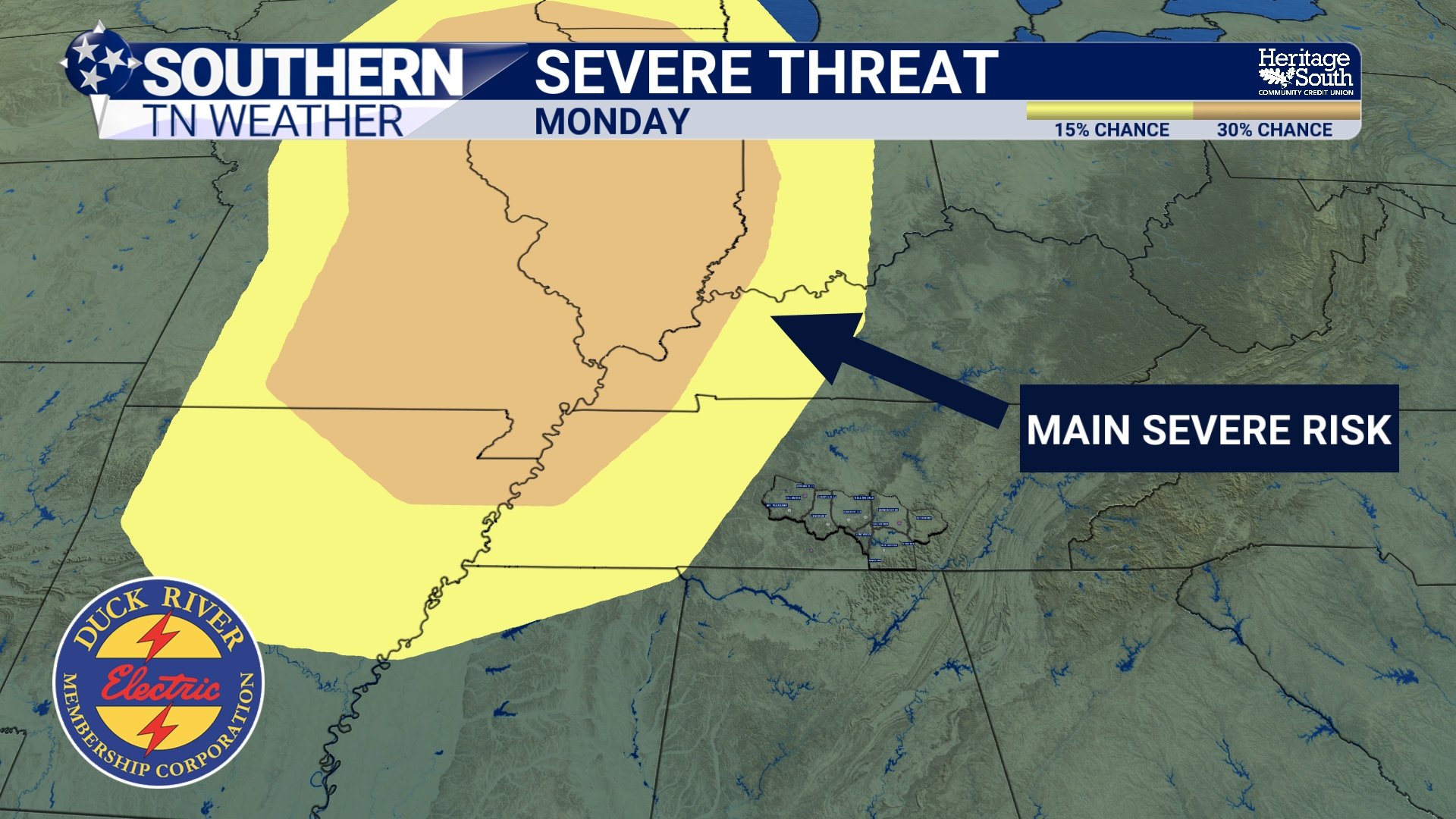 Monday: A Deeper Look into the Evolving Forecast
