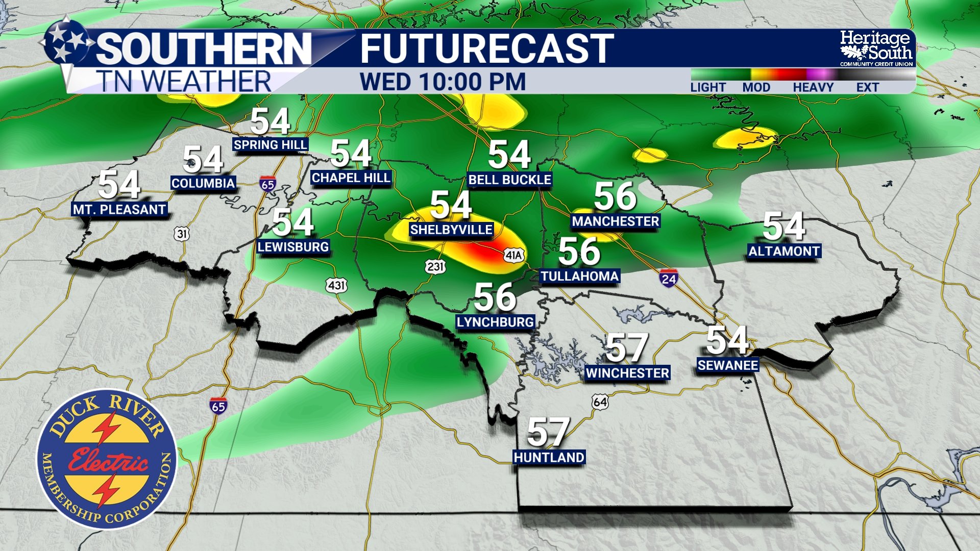Rain and Storms Continue… Here’s What to Expect Through Tonight