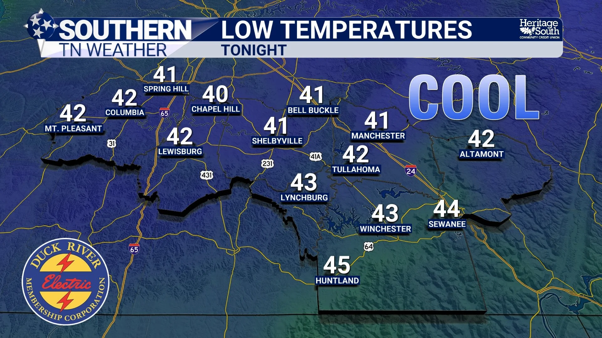 Cooler Nights, A Weekend Warm-Up, and the Next Rain Chance Ahead