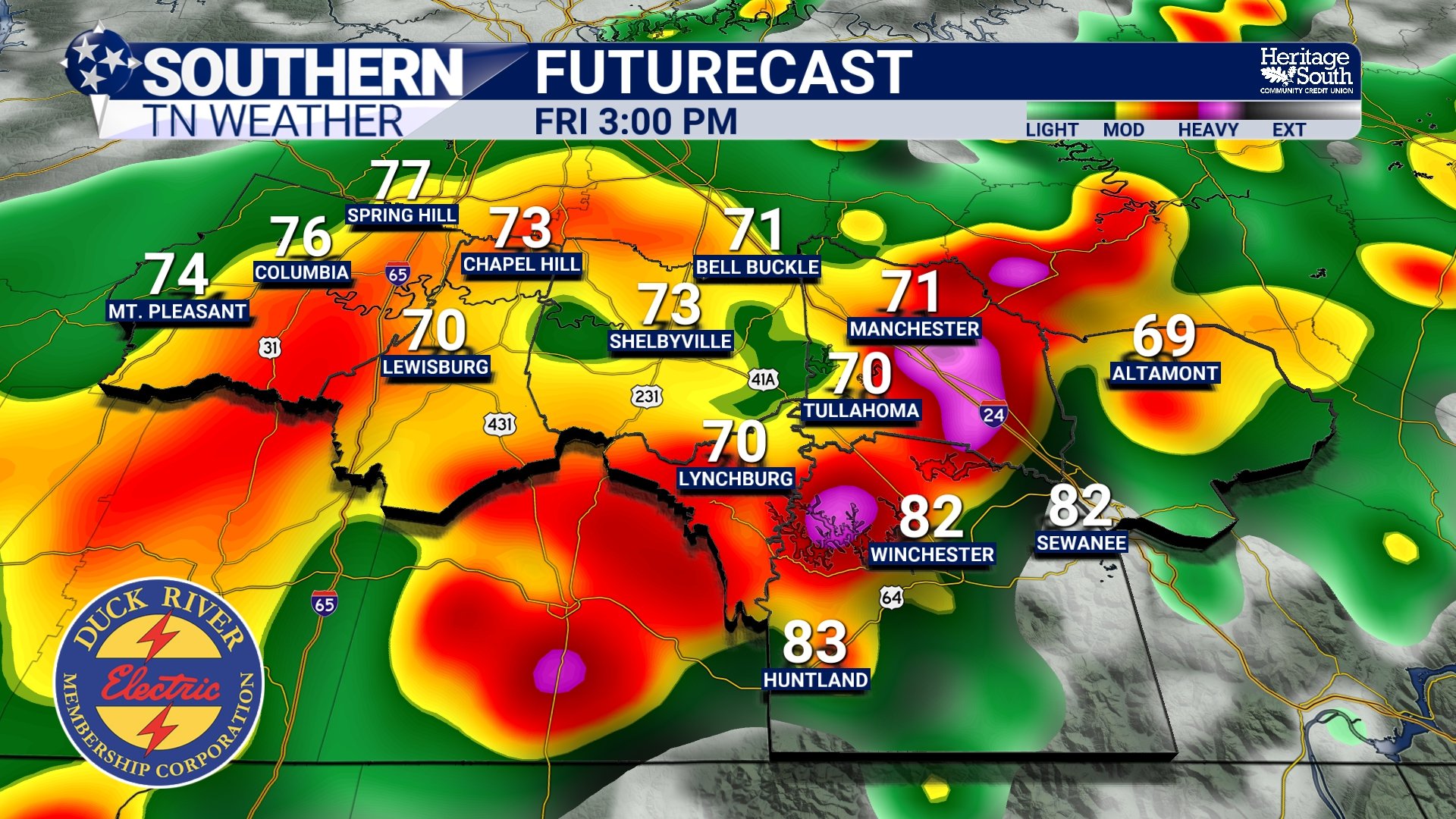 Hot, Humid, Then Stormy