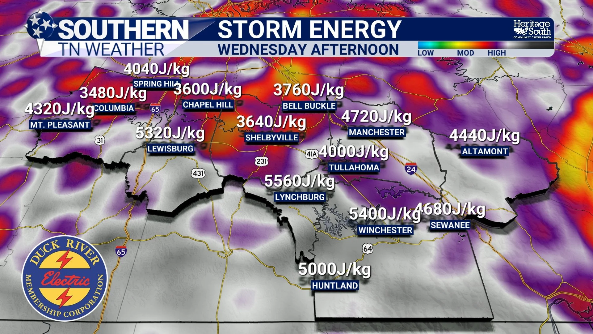 Low-End Severe Storm Risk This Afternoon &amp; Evening