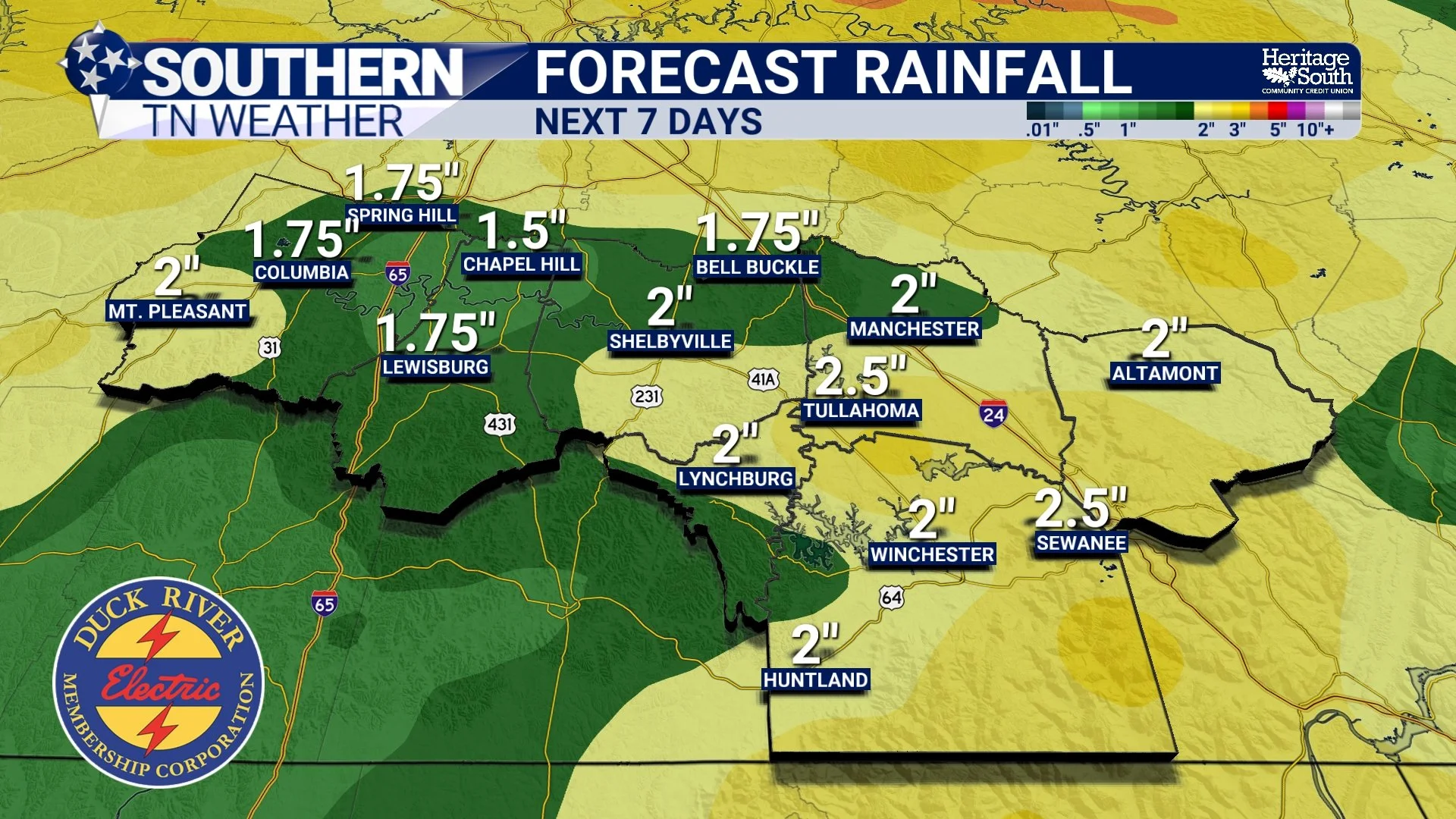 Active Weather Takes Us Through The Weekend: Latest Details Here