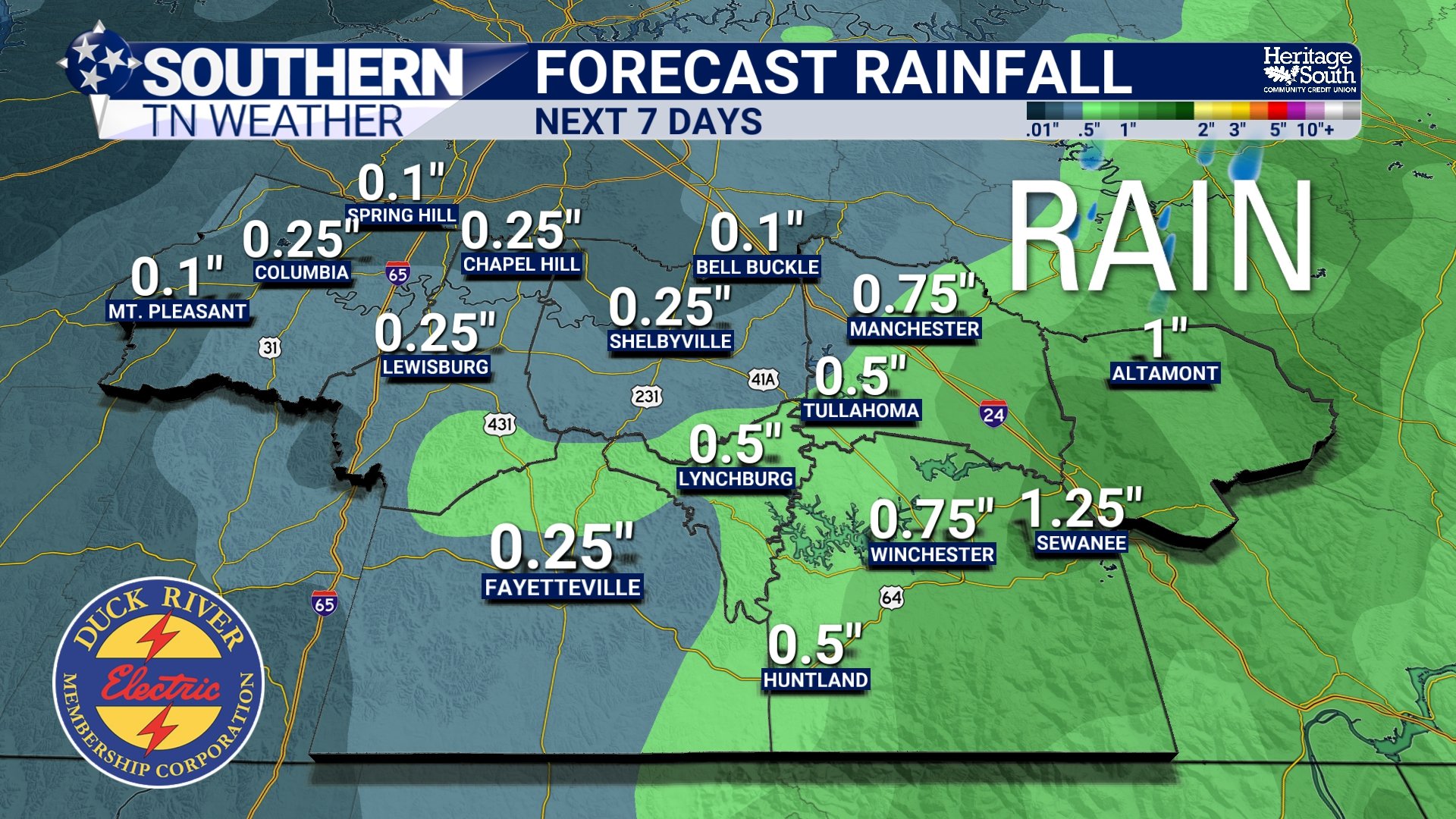 Rain Chances Increase Later This Week, But There's No Major Weather To Worry About