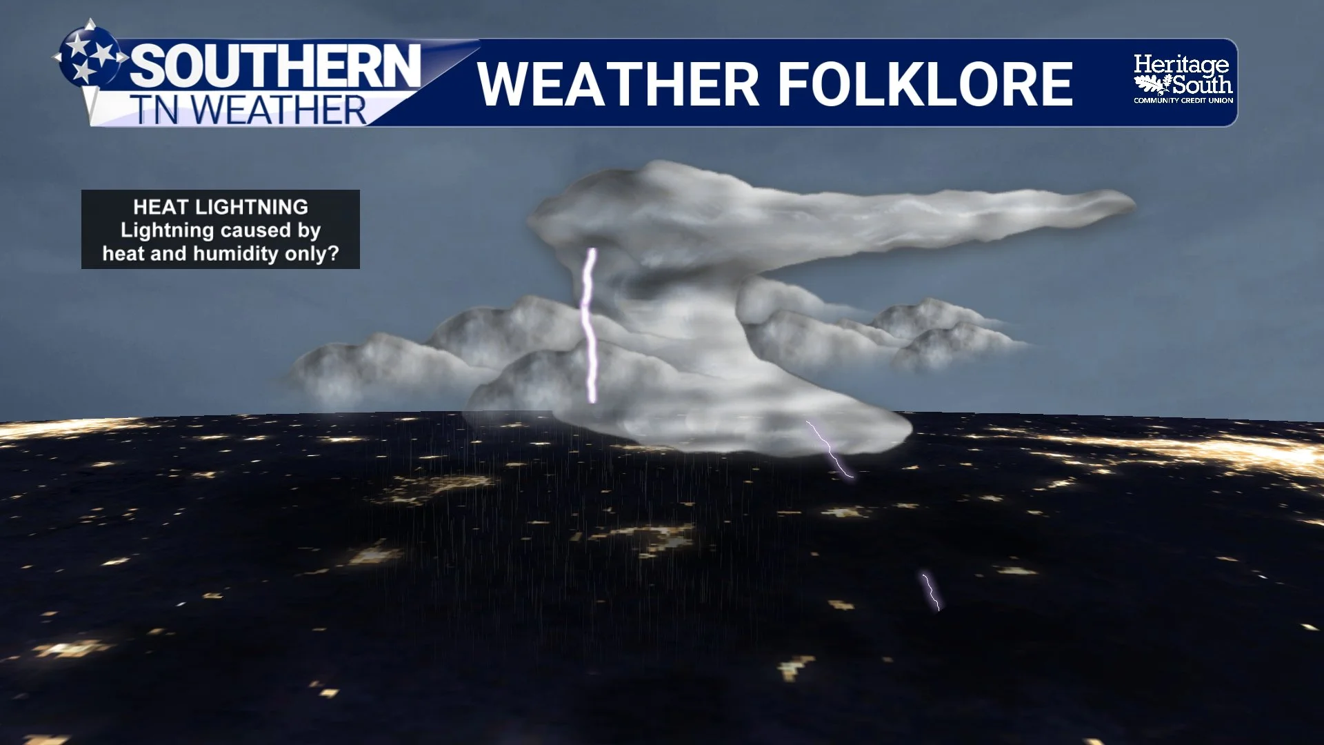 Weather Folklore: Heat Lightning