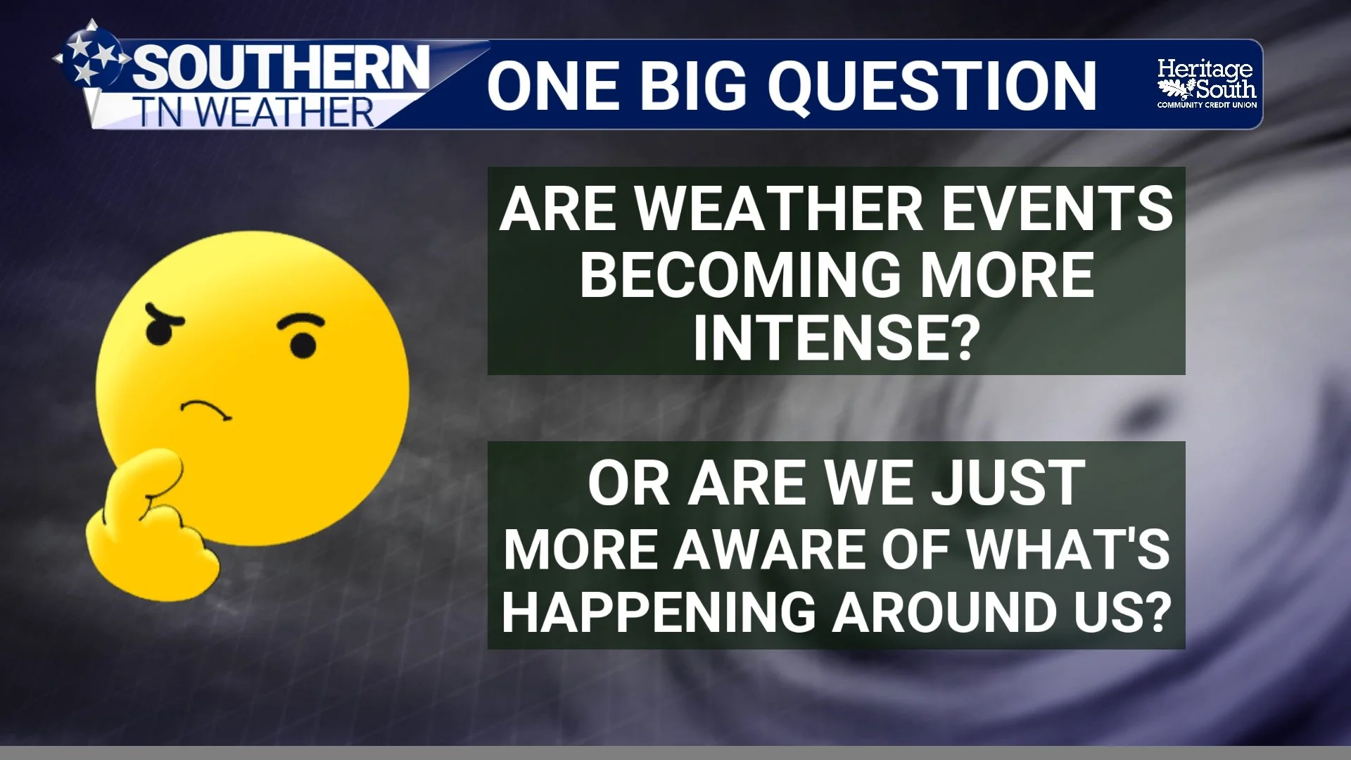 Are Weather Events Really Getting More Intense?