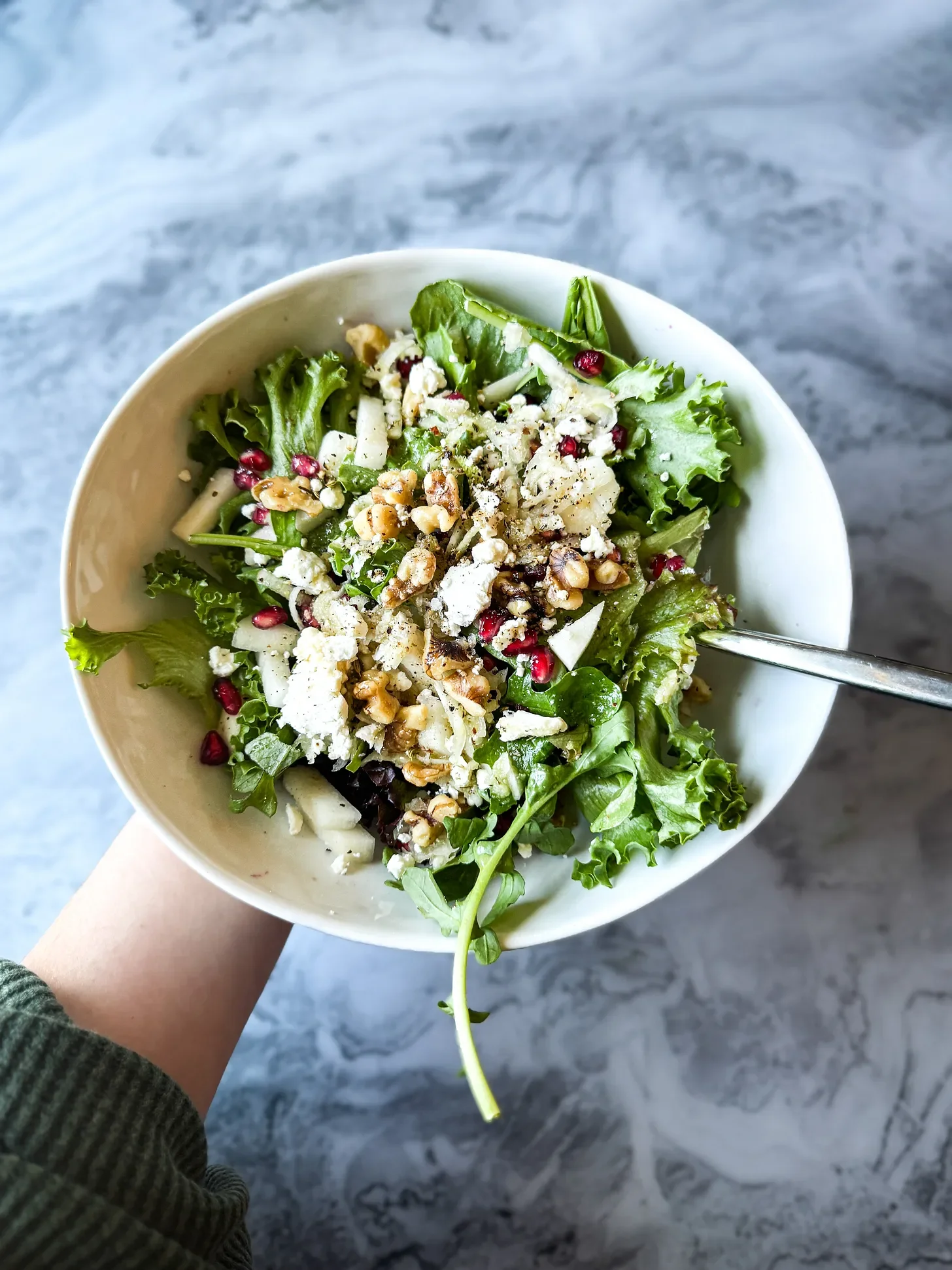 Pear, Fennel, &amp; Pomegranate Salad