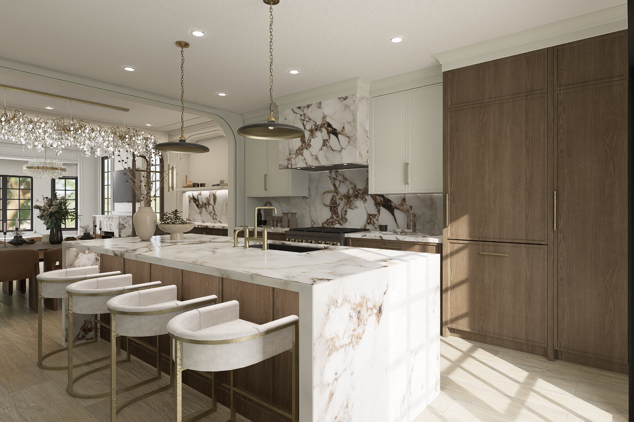 Kitchen - Island View