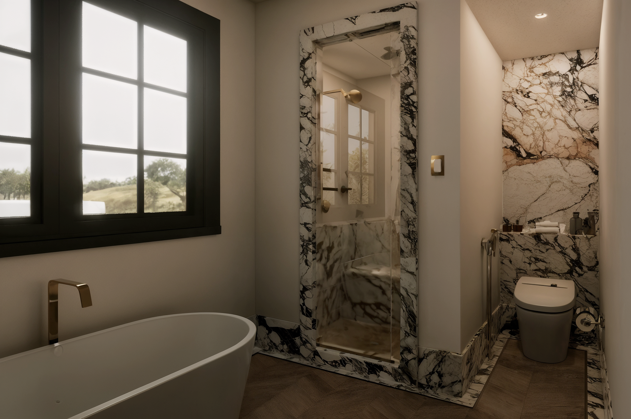 Master Bathroom - Shower 