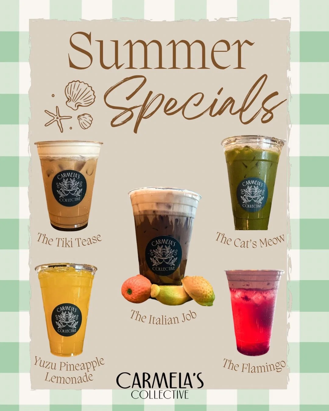 Sip into Summer with our summer drink line up!☀️

Which one are you choosing?👀⤵️
