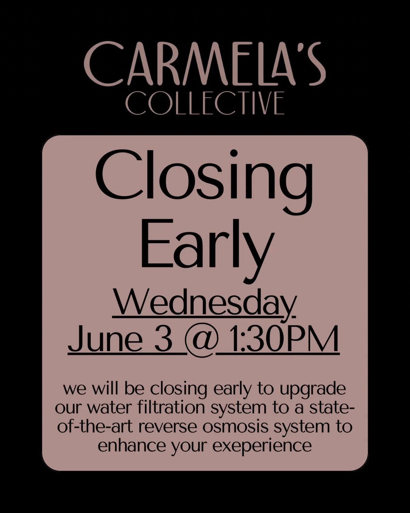 Just a heads up! ☕️

We&rsquo;ll be closing early tomorrow at 1:30PM. Be sure to stop by for your coffee fix before then!