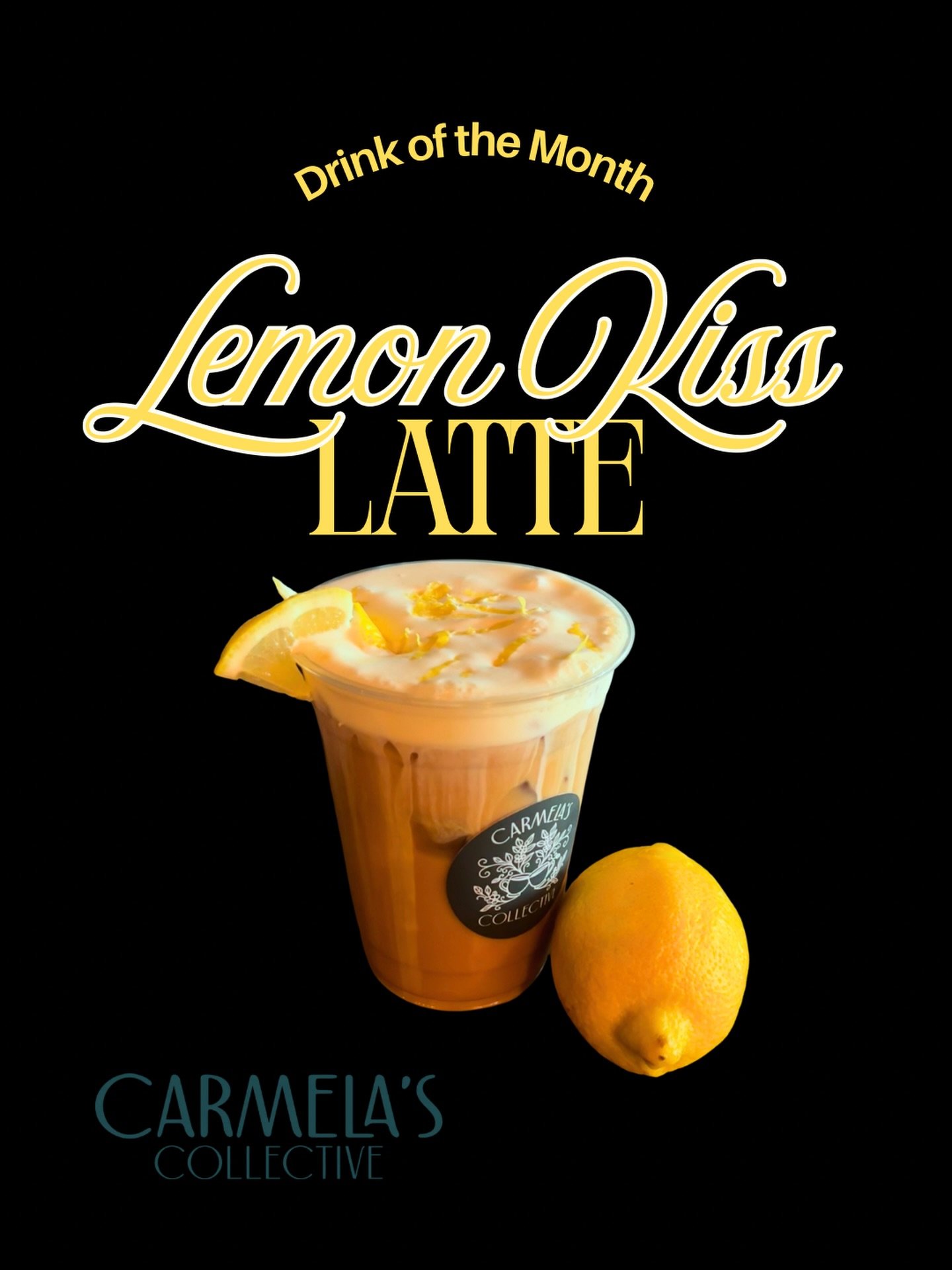 banana bread is out and lemon is in &mdash; spring has spoken and summer is underway.

say hello to&hellip;A Lemon Kiss 🍋😘 

Our new drink of the month. a light, citrusy lemon bar latte topped with a sweet light cold foam. 

It&rsquo;s bright, smoo