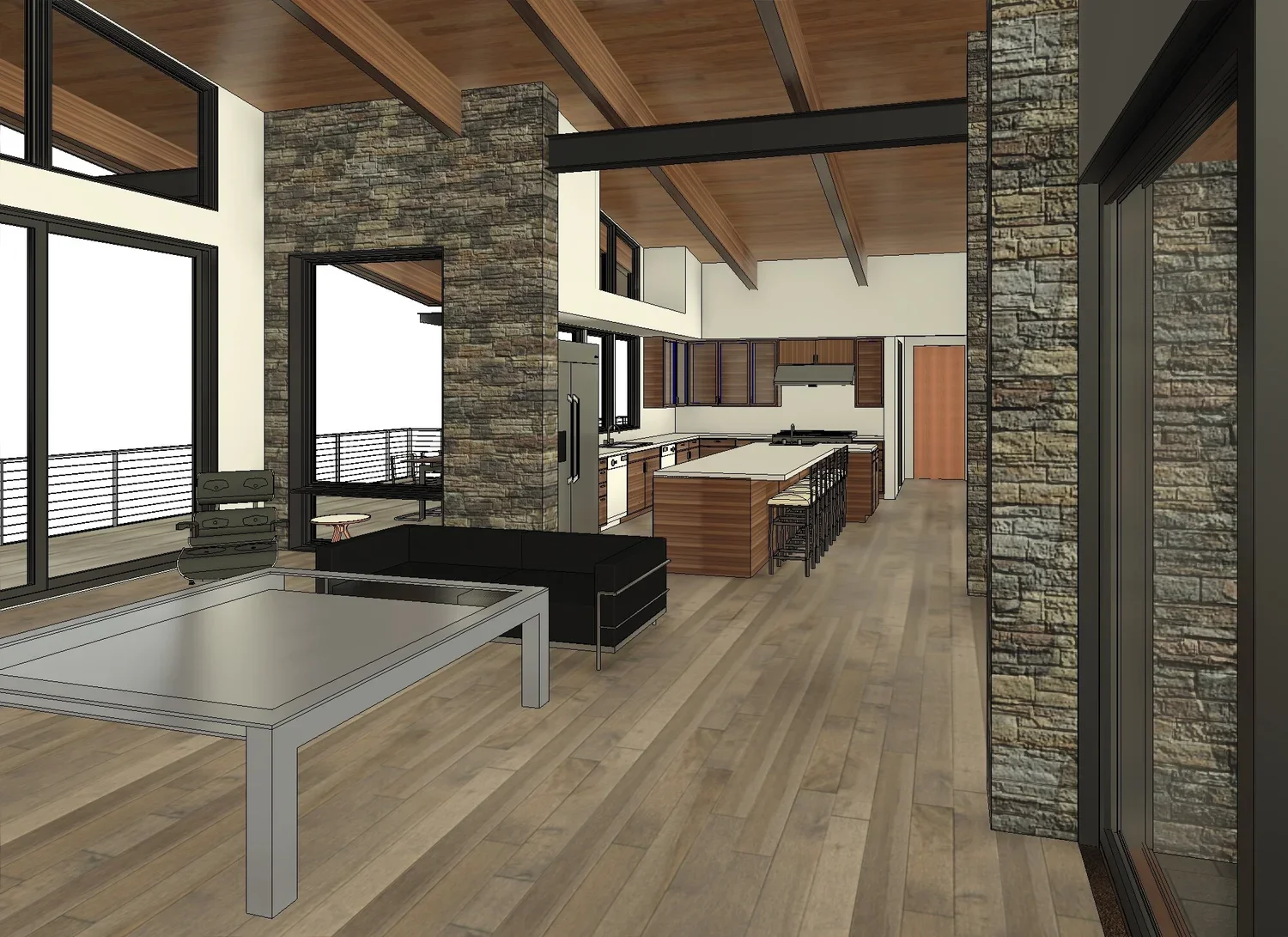As a design/build firm, Pacwest Builders in Central Oregon always has projects in different phases of design as well as under construction. Here is a sneak peak at some of the homes that we’re currently designing and will be building soon. BIM (Build