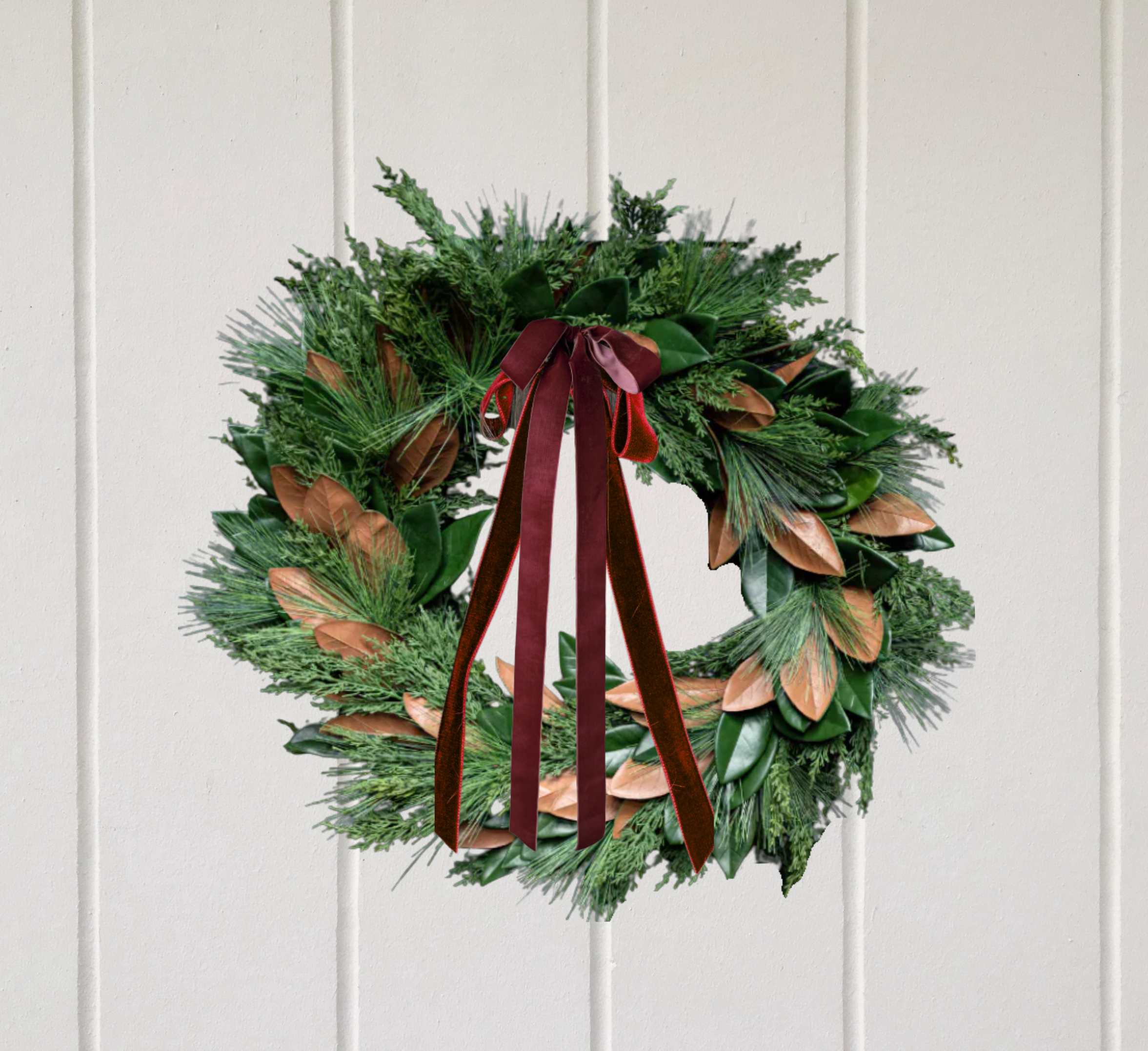 Wreath- Lux Magnolia & Pine