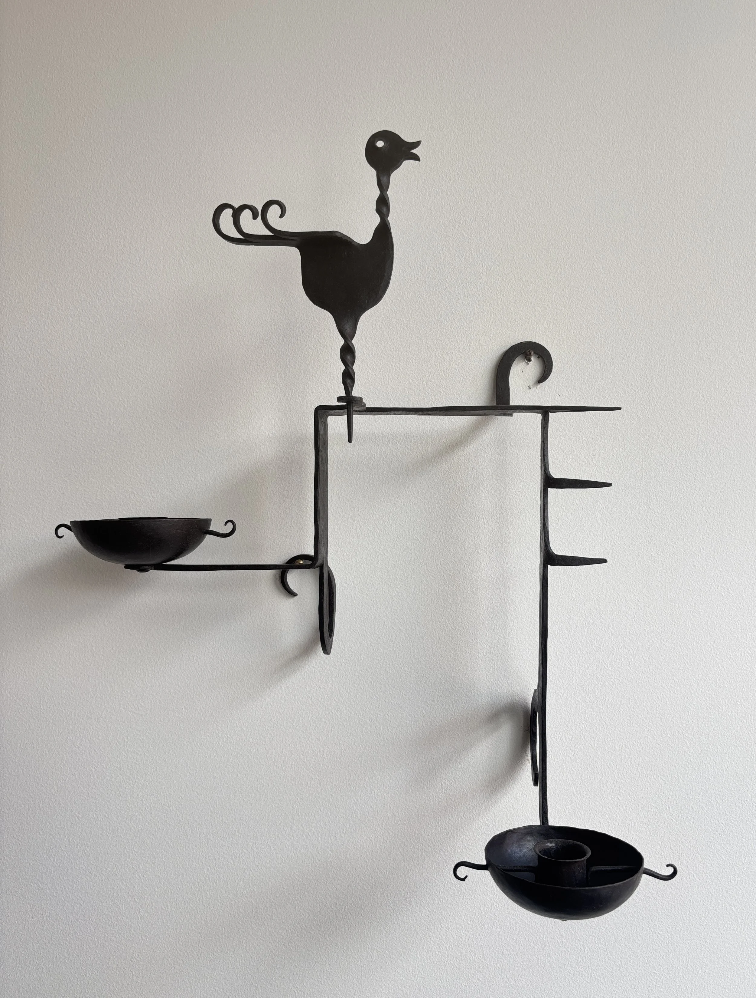 Wall Mounted Candelabra, Switzerland 1970s