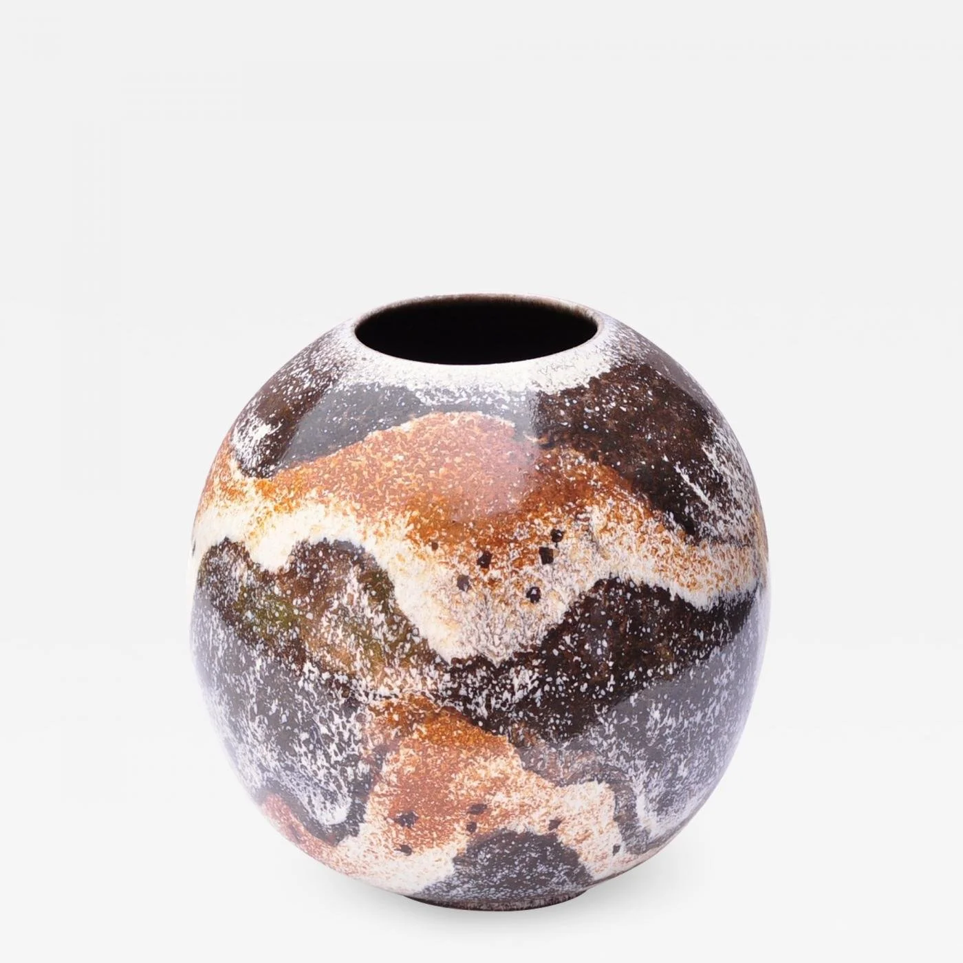 Bulbous Vase by Gustav Sporri for Zieler AG- Switzerland 1950s