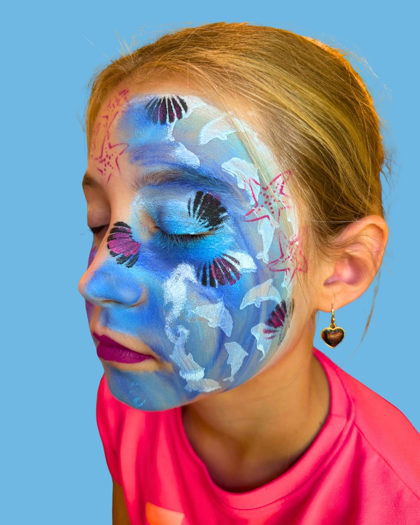 Let&rsquo;s call this under the sea!! #underwater 

#sealife #beach #facepainting