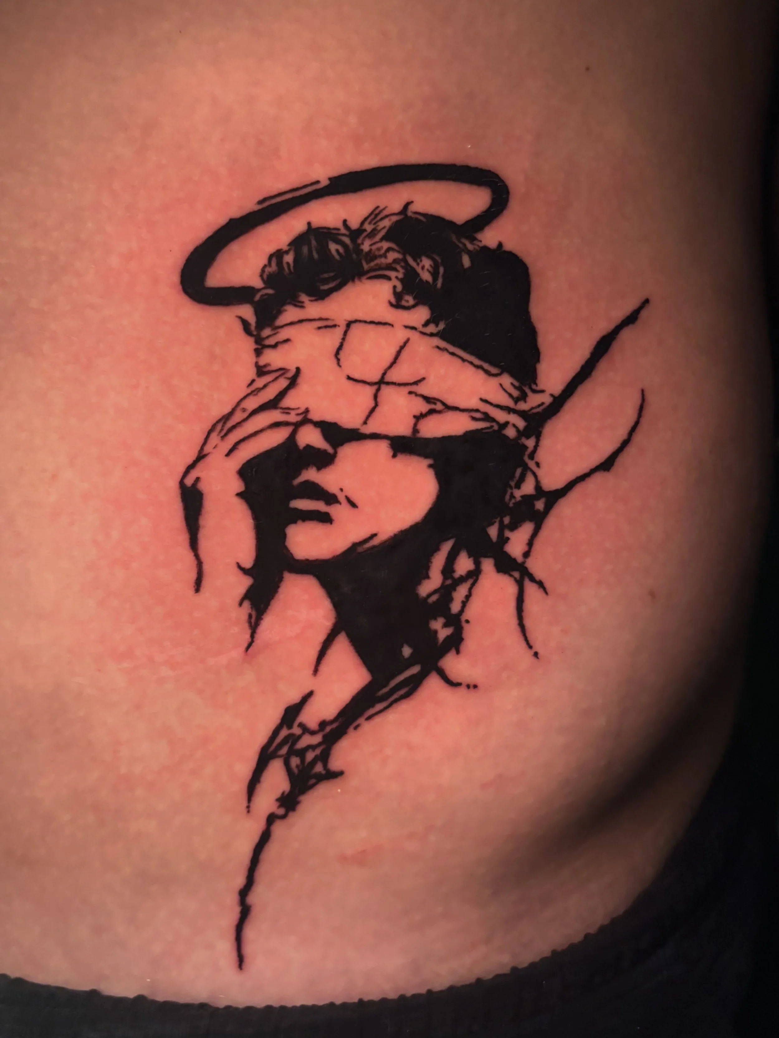 High Contrast Angel