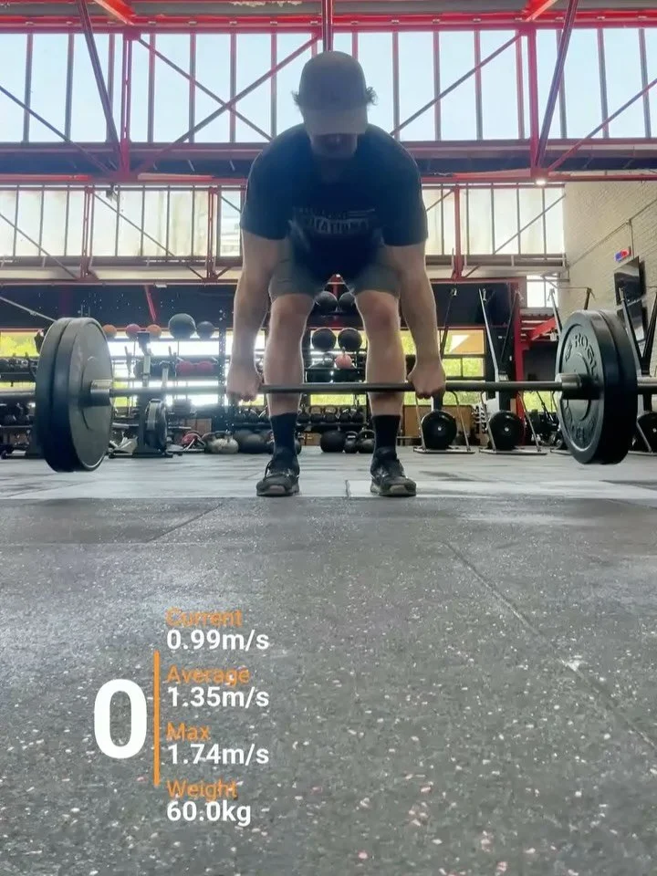 Think you&rsquo;re lifting the right weight? It might feel spot on, but the data often tells a different story. Swipe to see why velocity matters. Tracked with @cutout.fit.