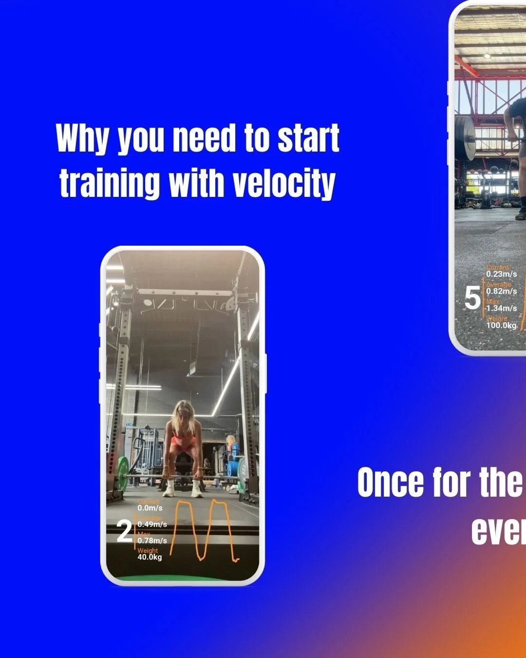 The importance of velocity based training⬇️ 

Velocity based training uses bar speed to guide how much weight you lift, not just how it feels. Faster bar speed usually means the load is too light or the intent is explosive. Slower bar speed shows you