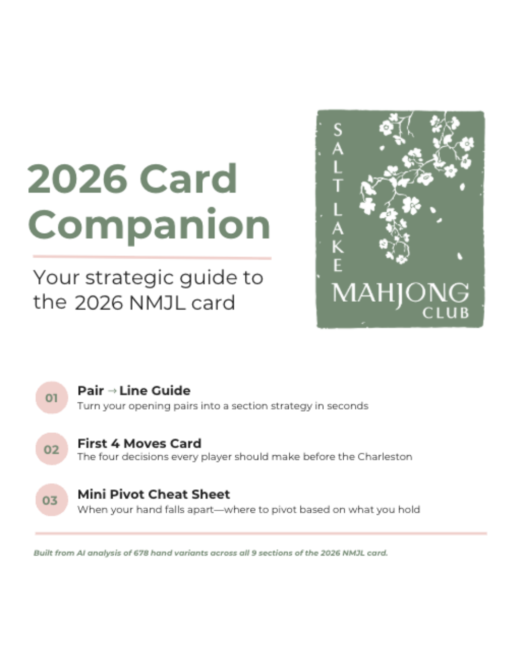 2026 NMJL Card Companion