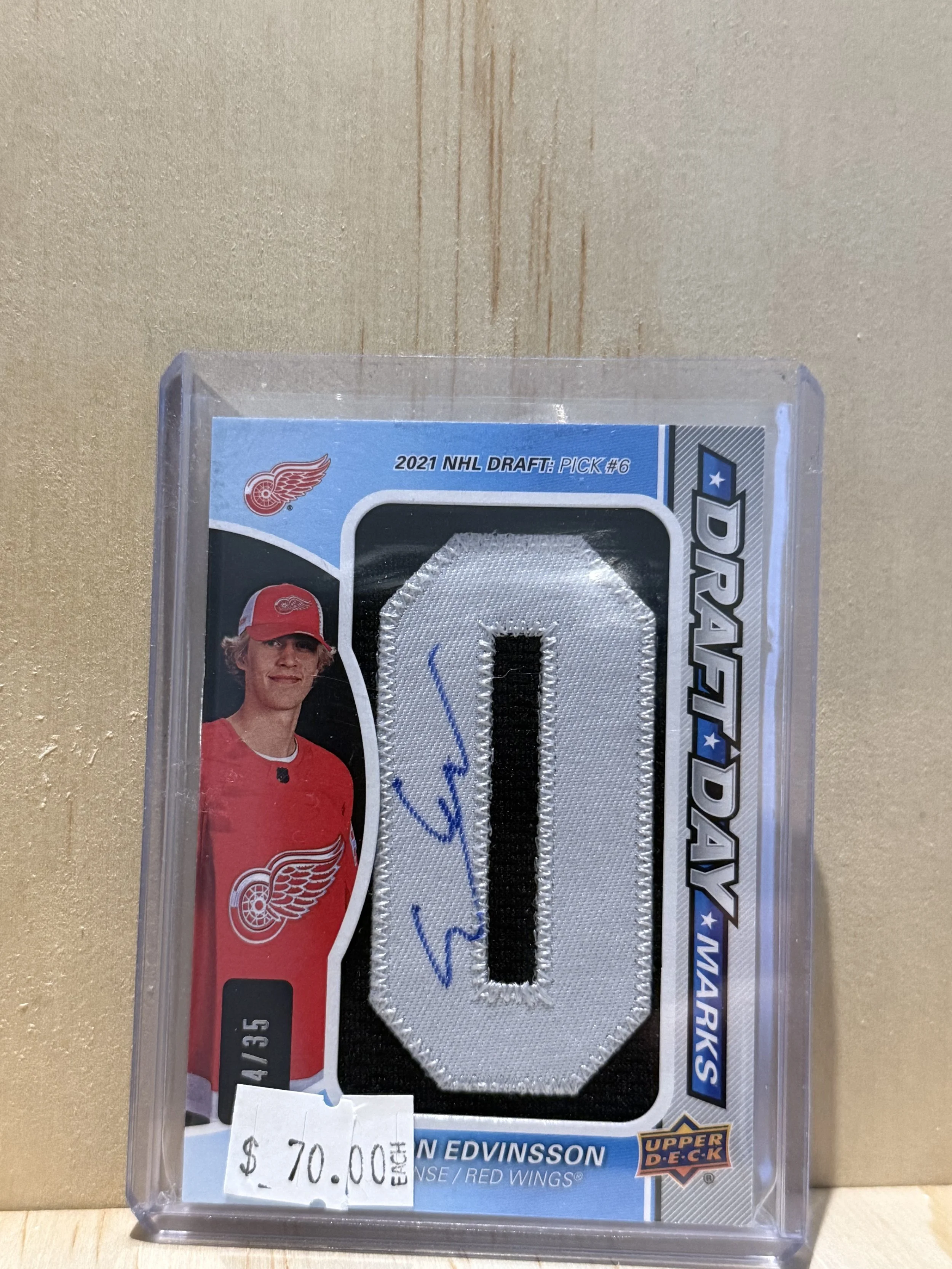 2021 NHL Draft Pick - Simon Edvinsson