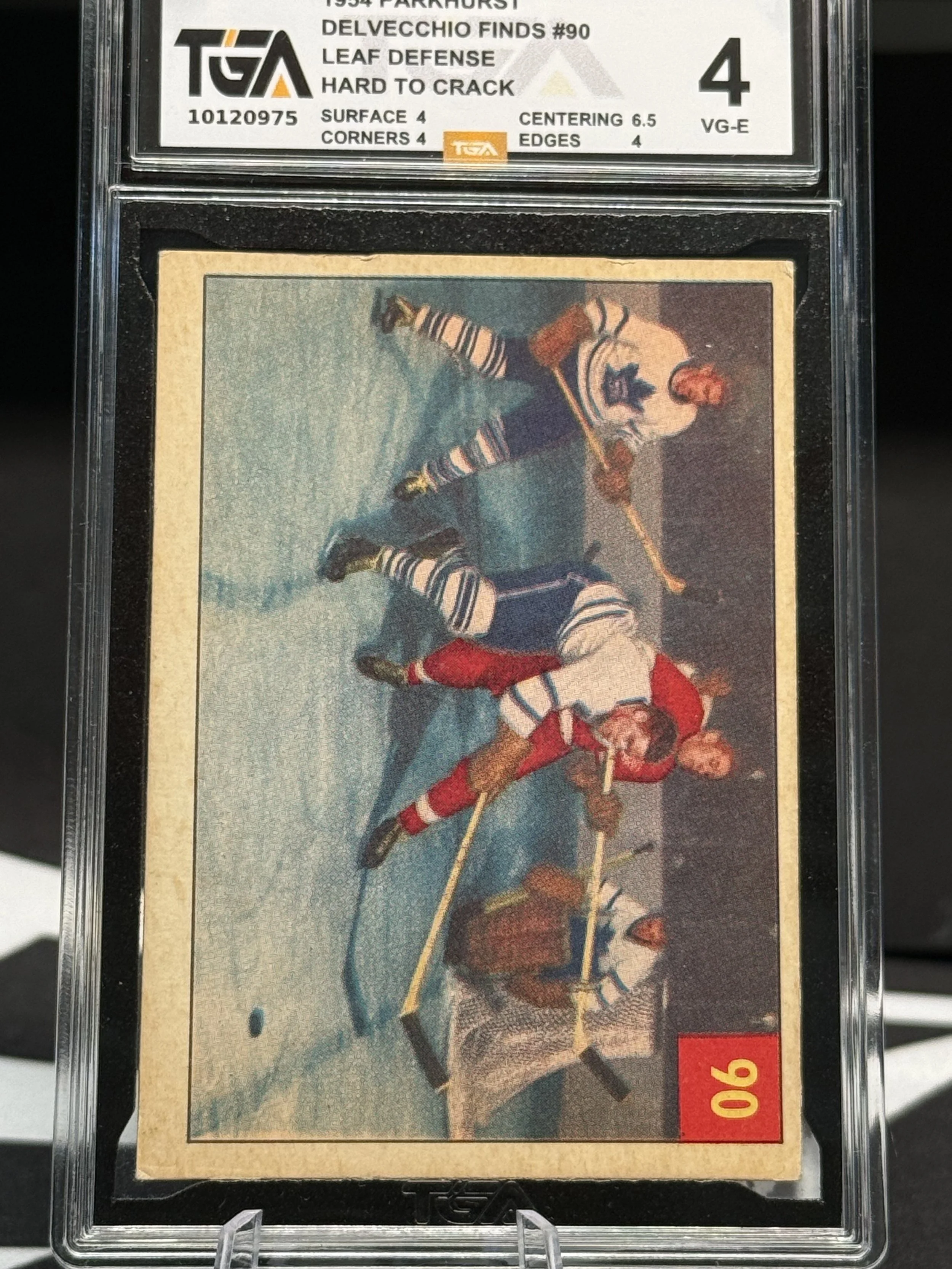 1954 Parkhurst Delvecchio Finds - Graded 4
