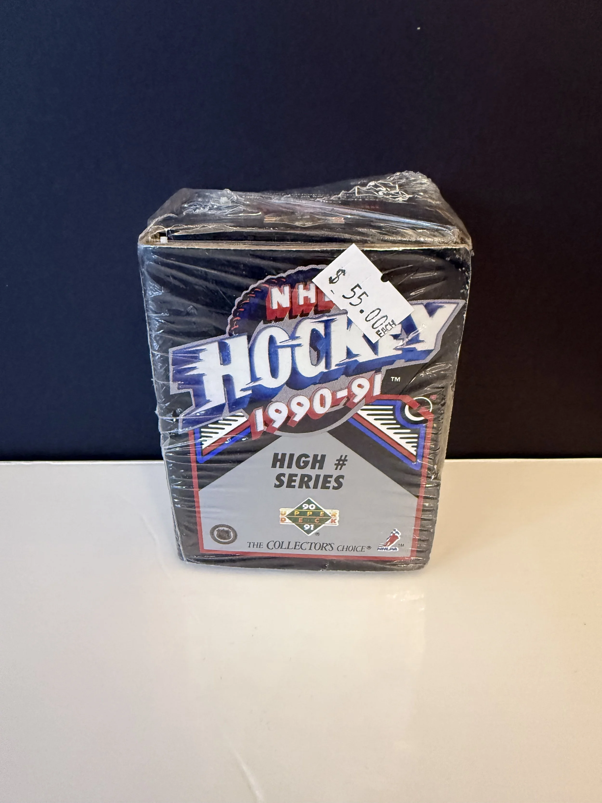 1990-91 Upper Deck High # Series (UNOPENED BOX)