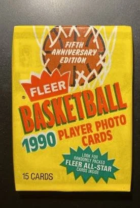 1990 Fleer Basketball Player Photo Cards