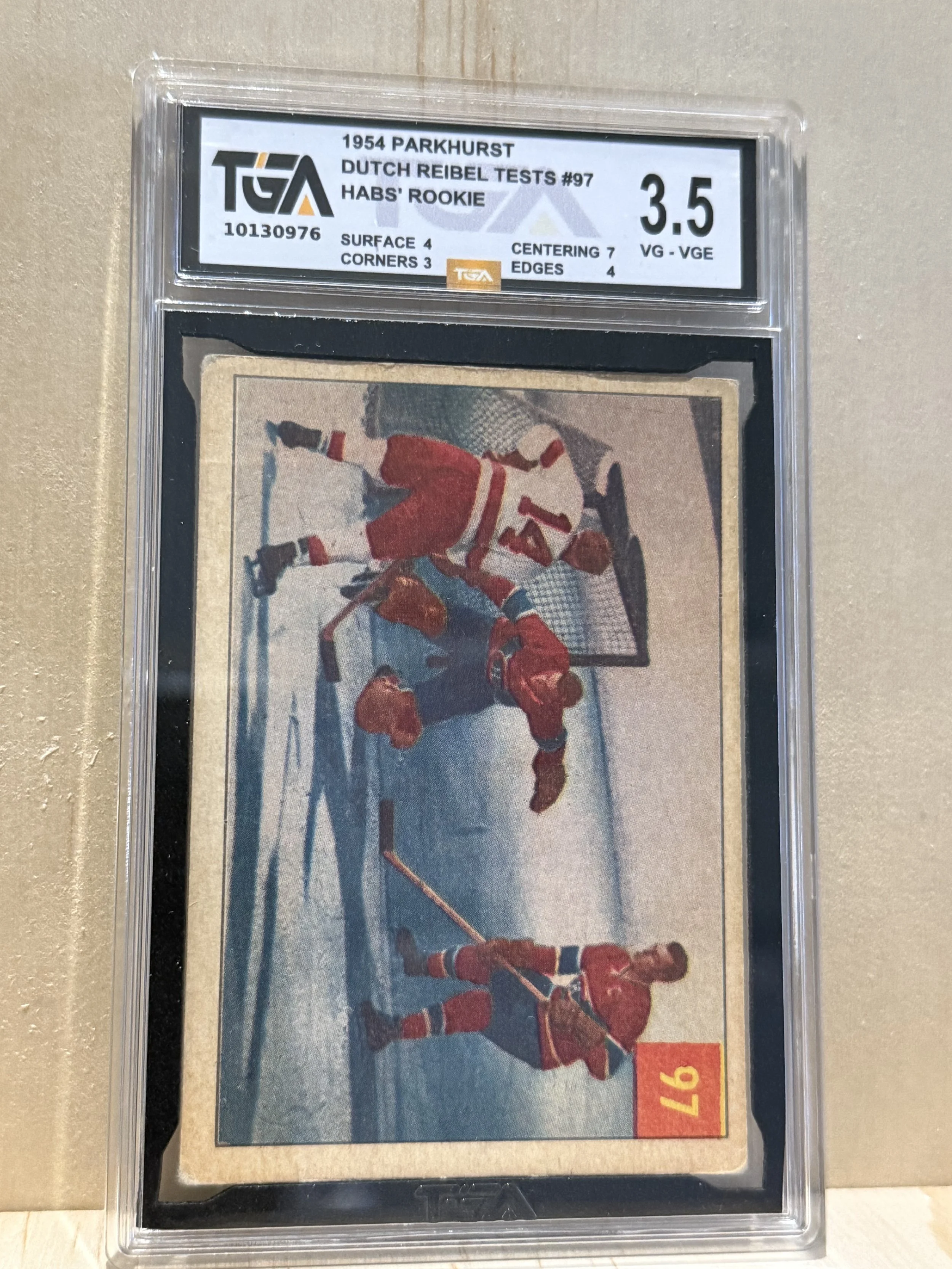 1954 Parkhurst Delvecchio Finds - Graded 4