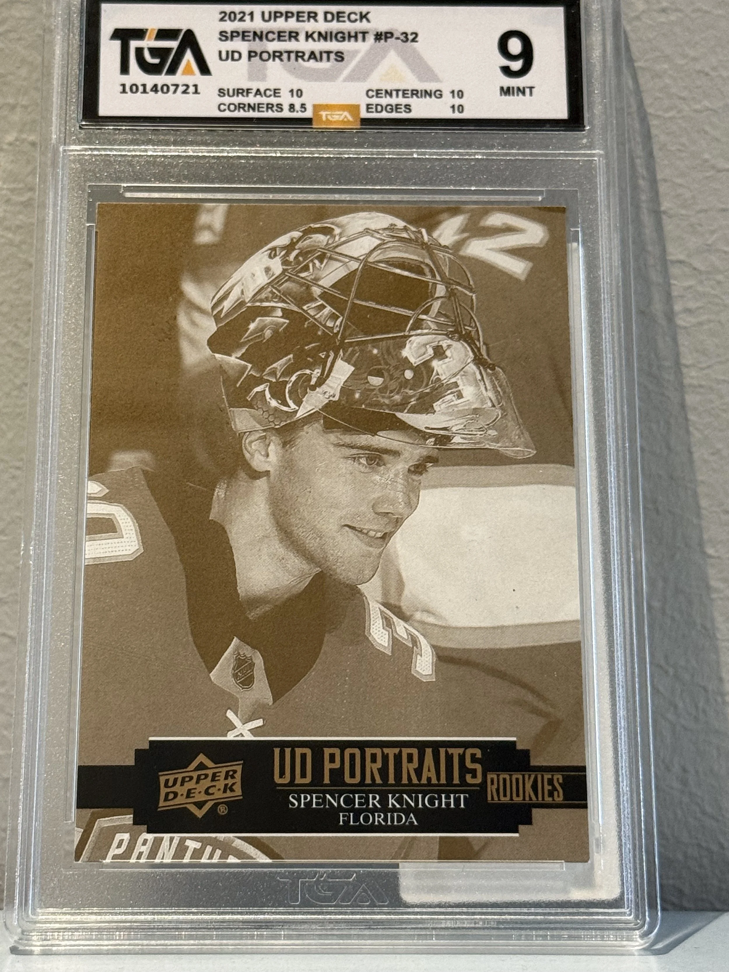 2021 Upper Deck Spencer Knight #P=32