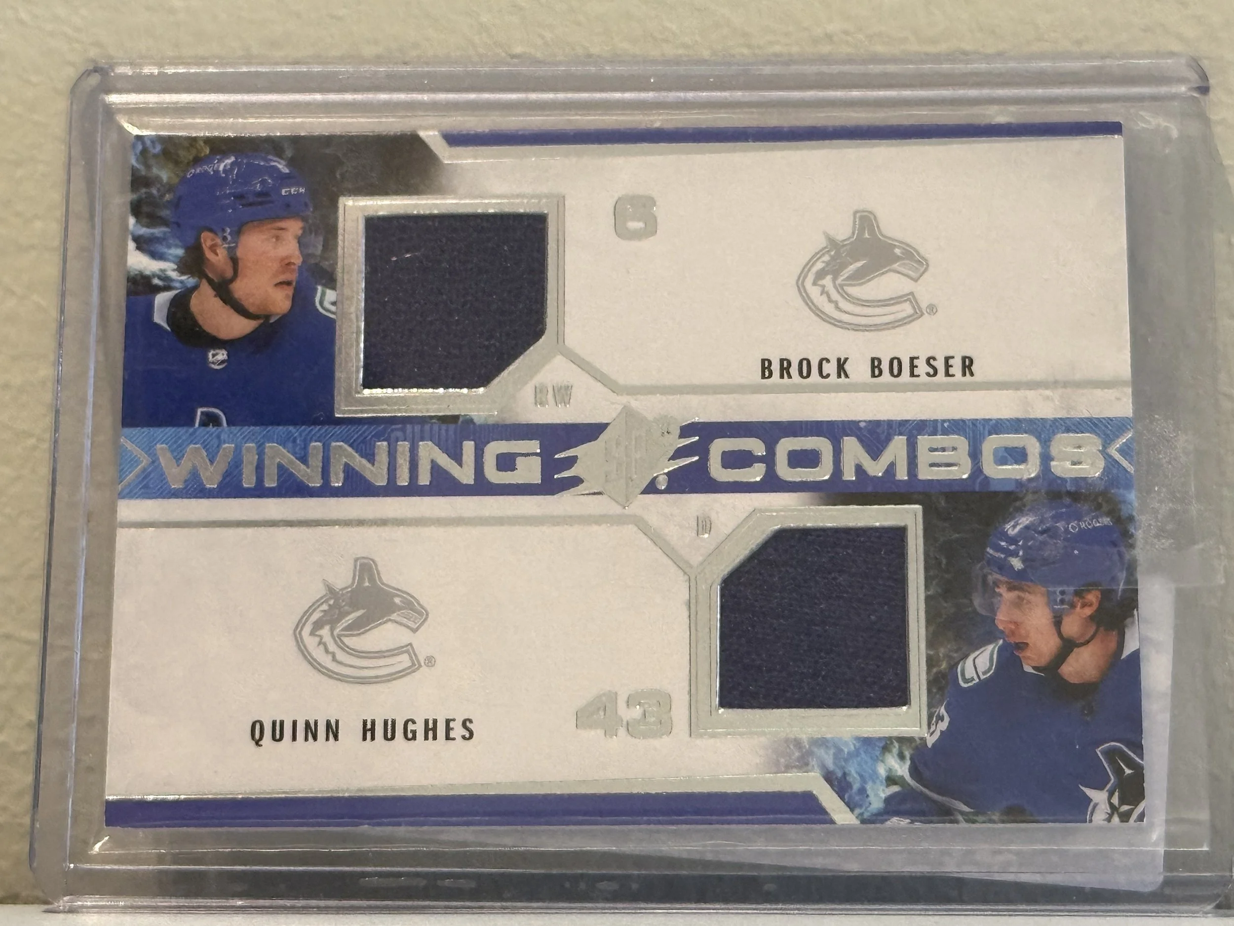 2022/23 UD GU Jersey Quinn Hughes