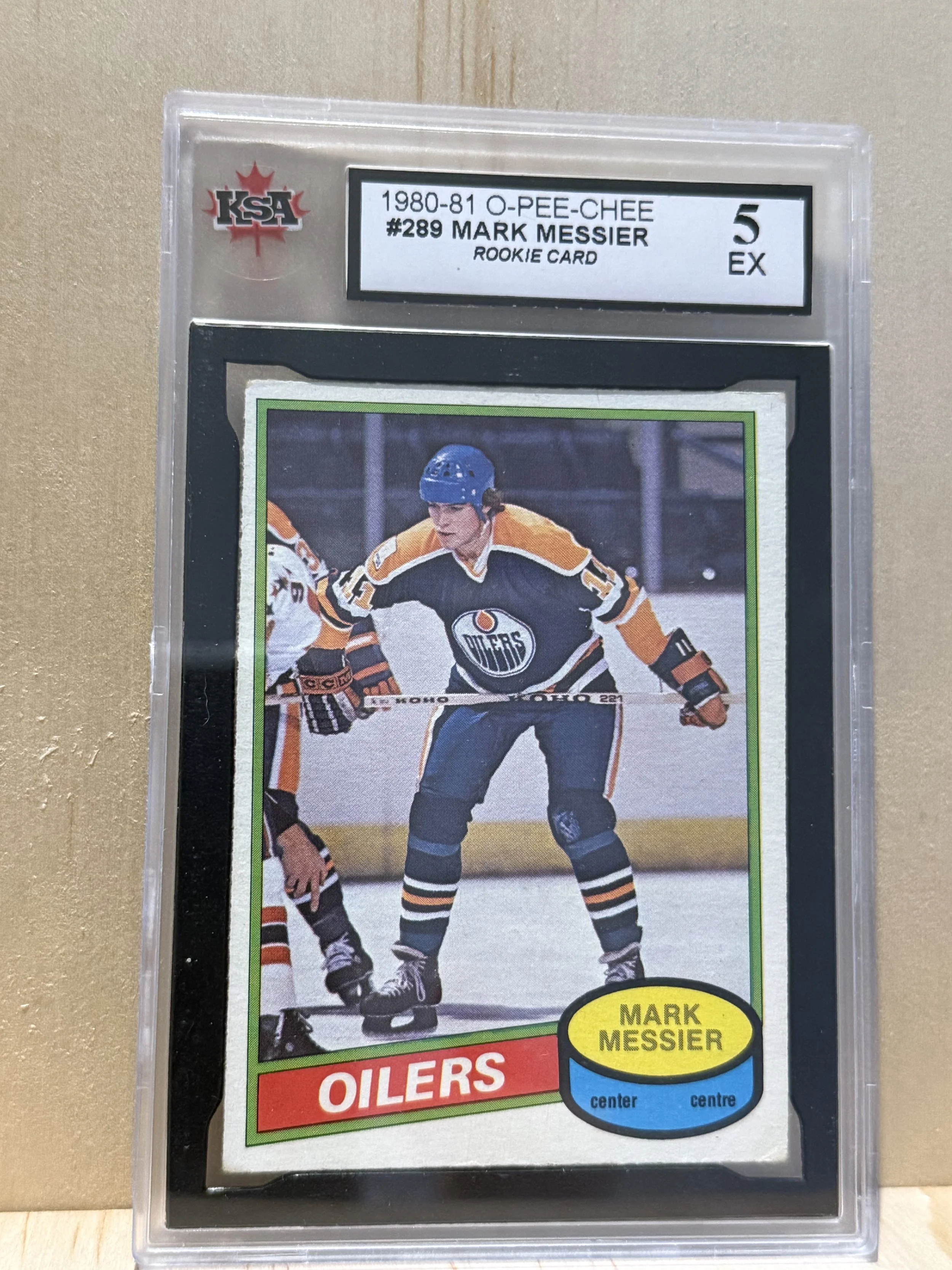 1980-81 O-PEE-CHEE - Mark Messier - Graded 5