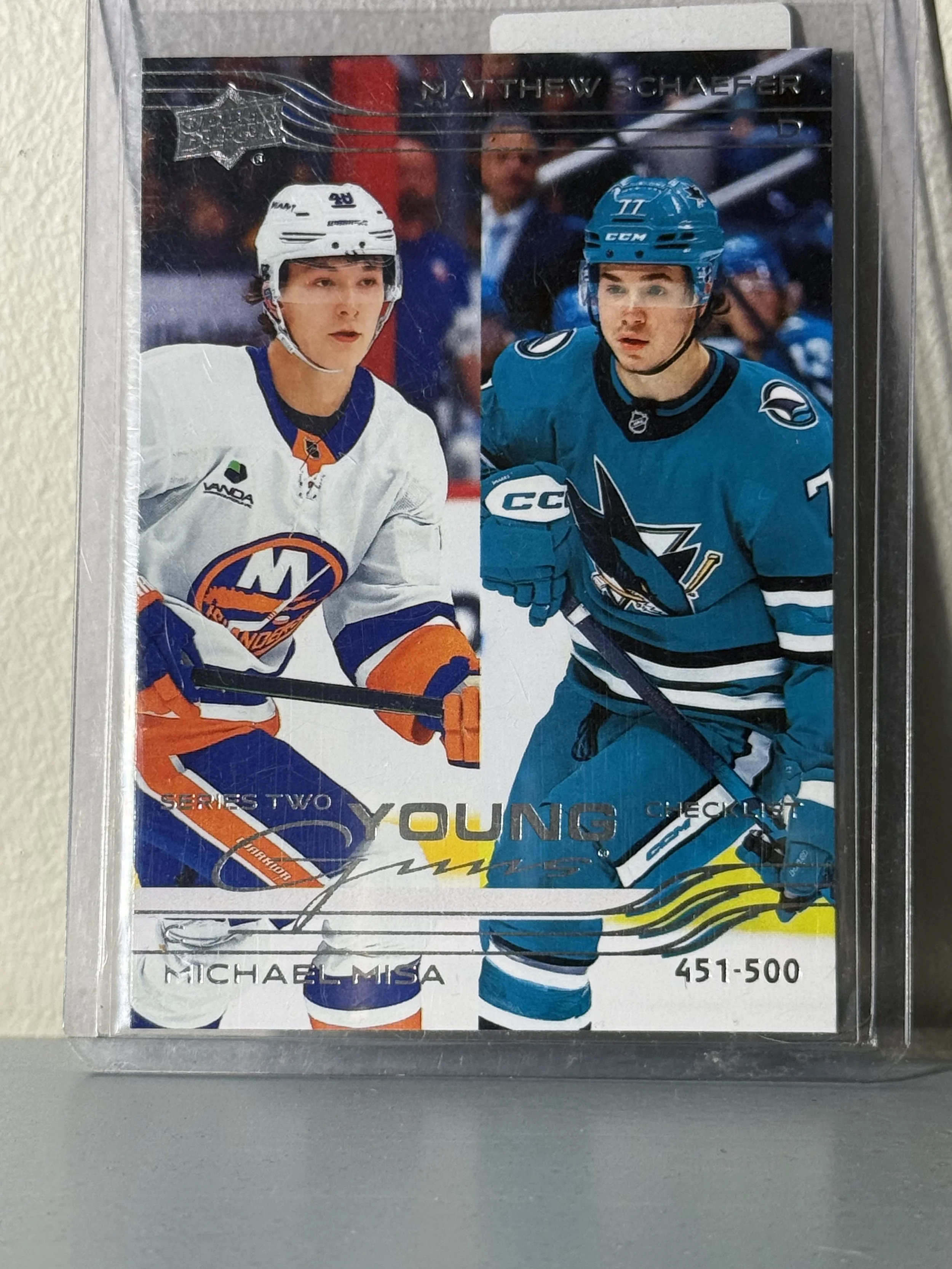 2026 Upper Deck Checklist Schaefer/Misa