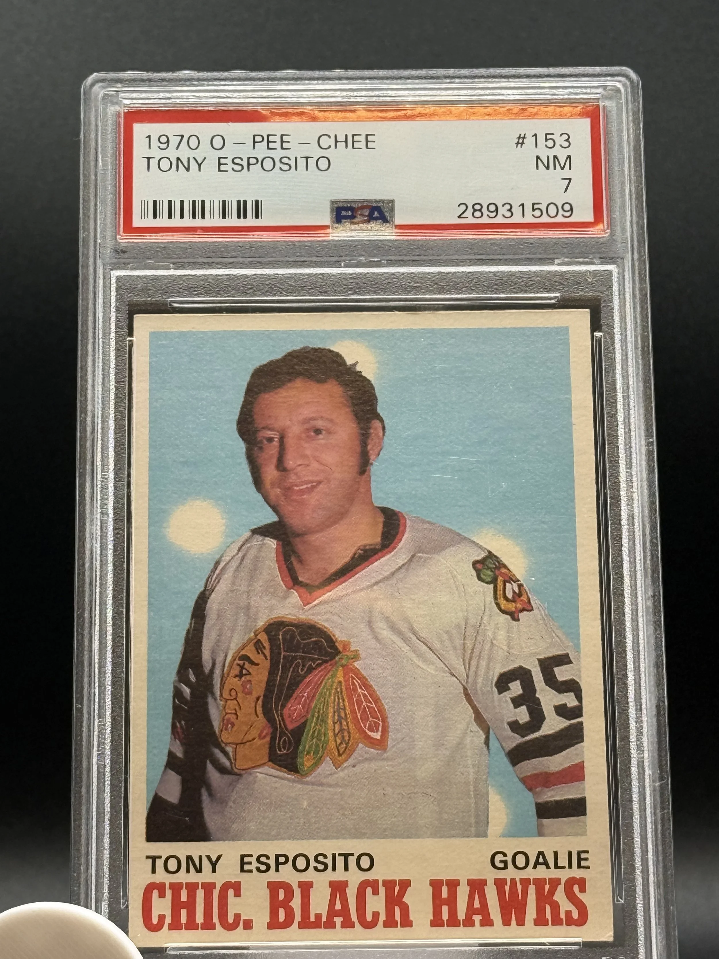 1970 O-Pee-Chee Tony Esposito #153