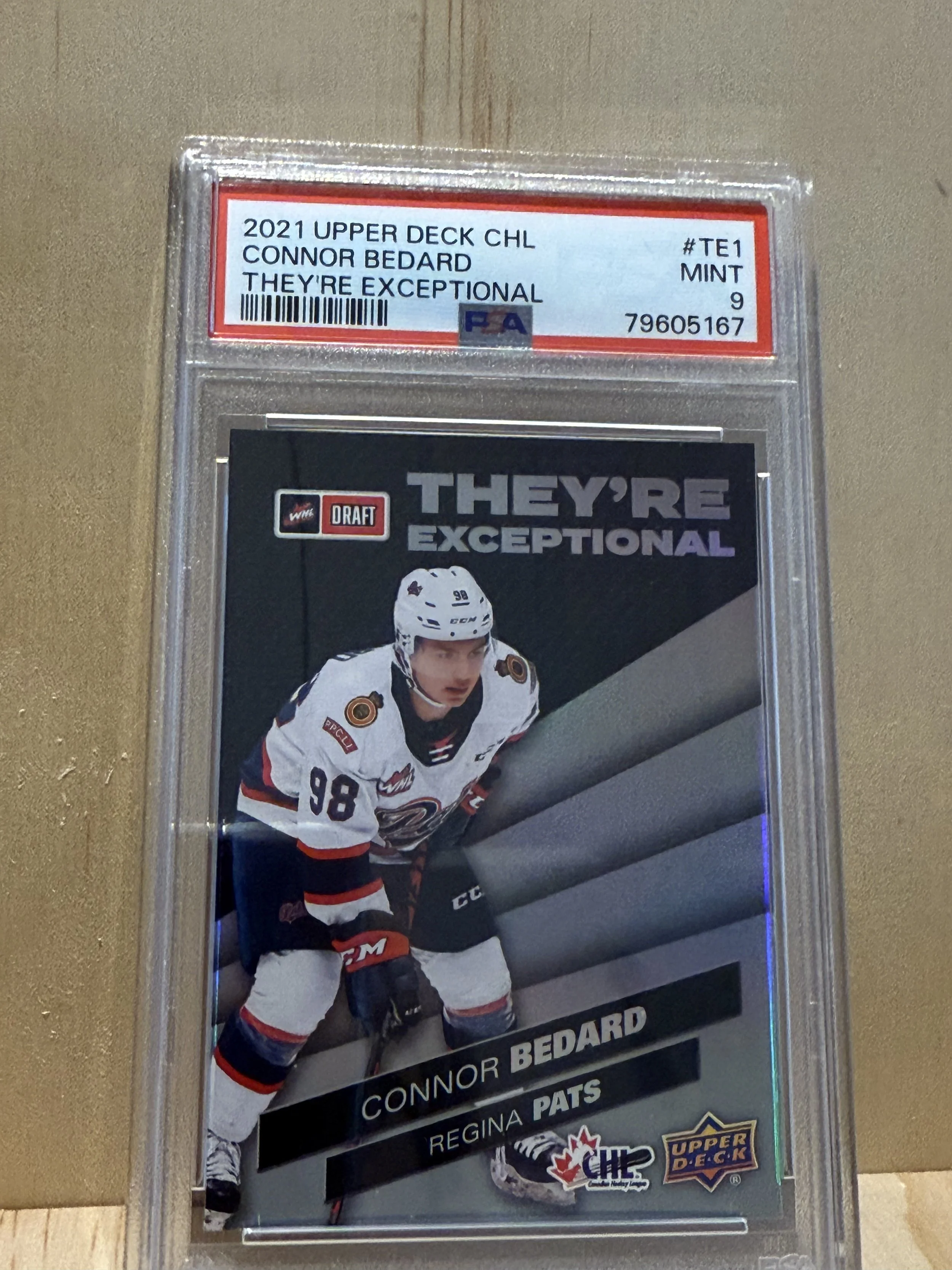 2021 UD CHL Connor Bedard - 9