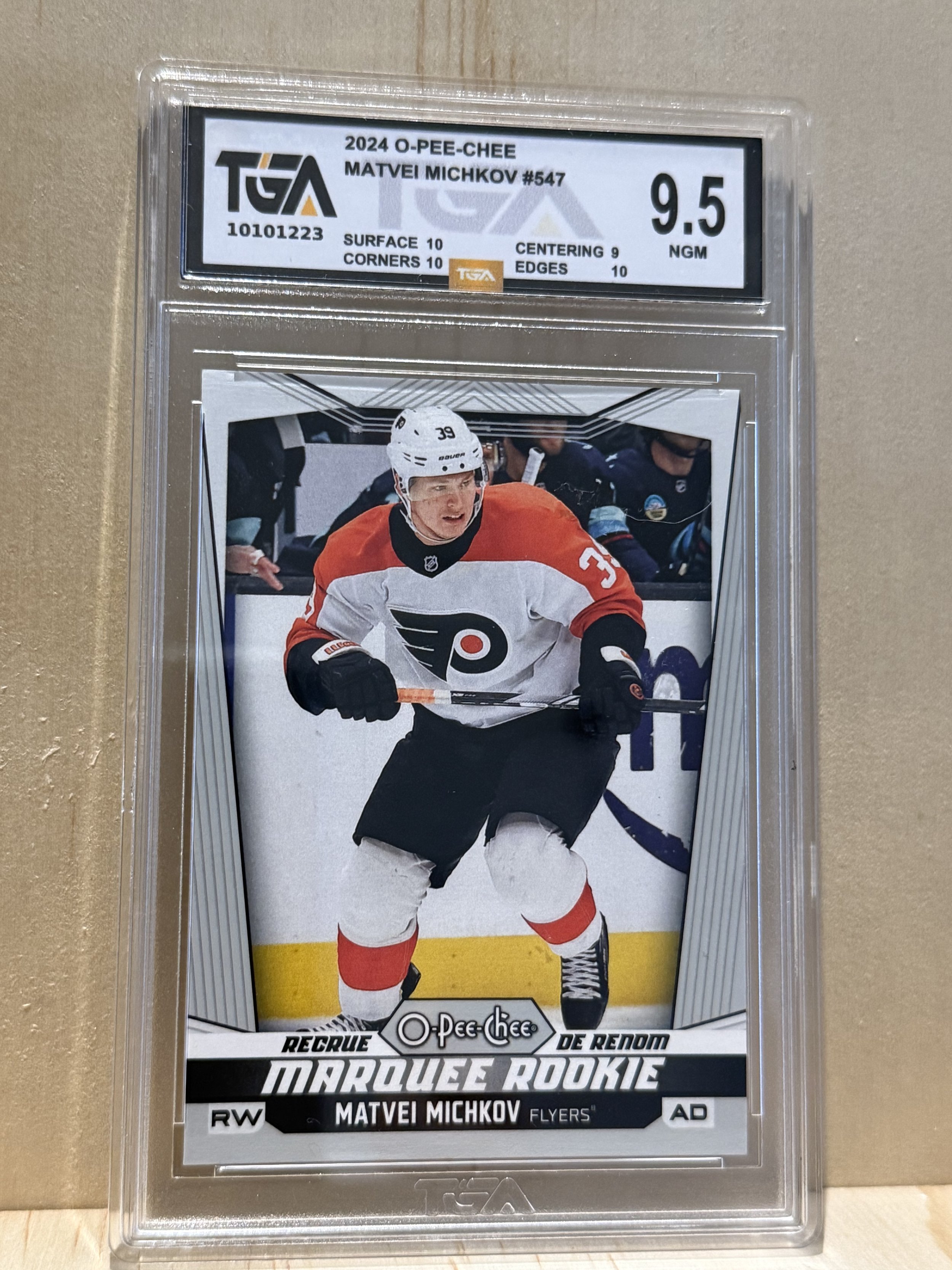 2024 O-PEE-CHEE Matvei Michov -Graded 9.5