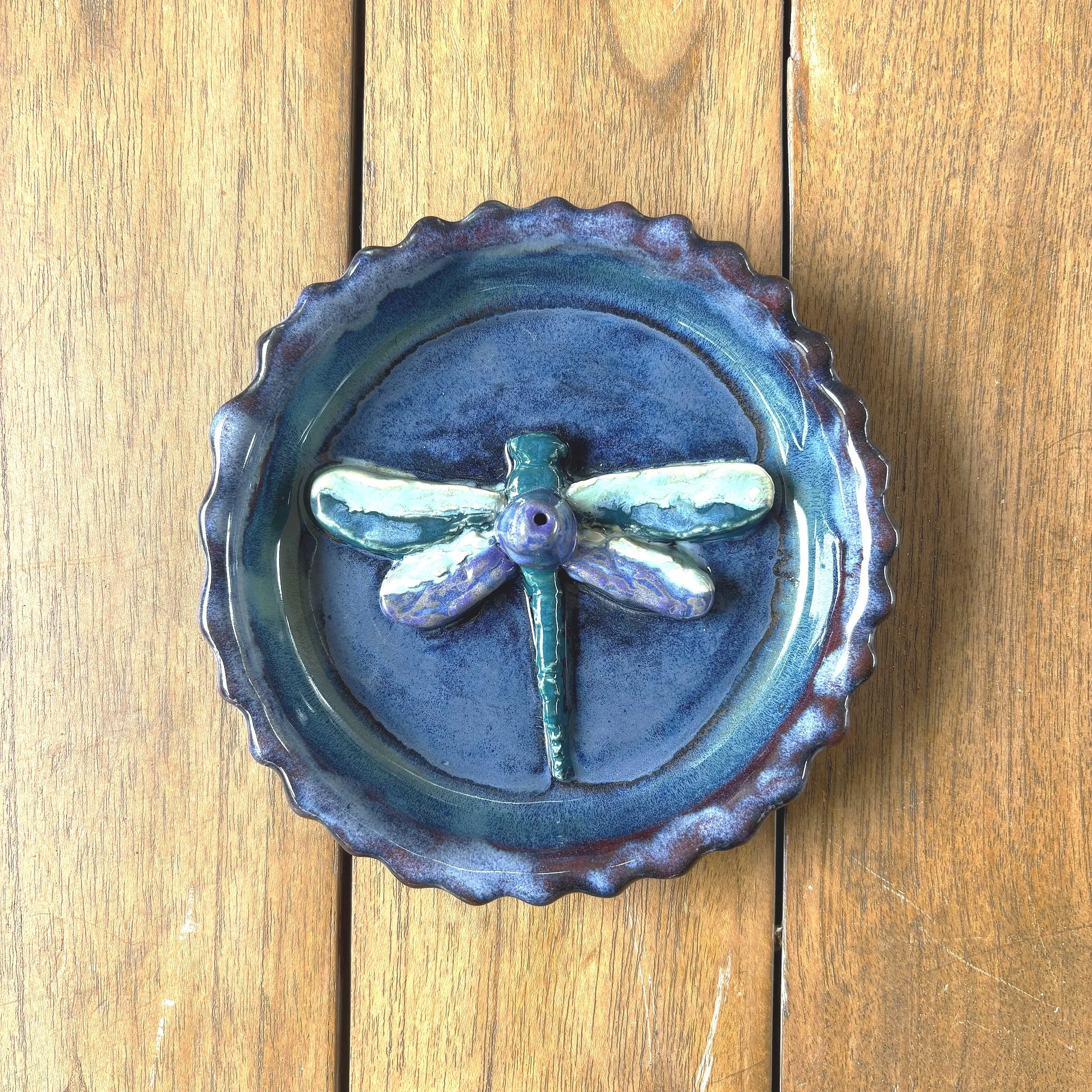 Mystic Dragonfly Incense Holder
