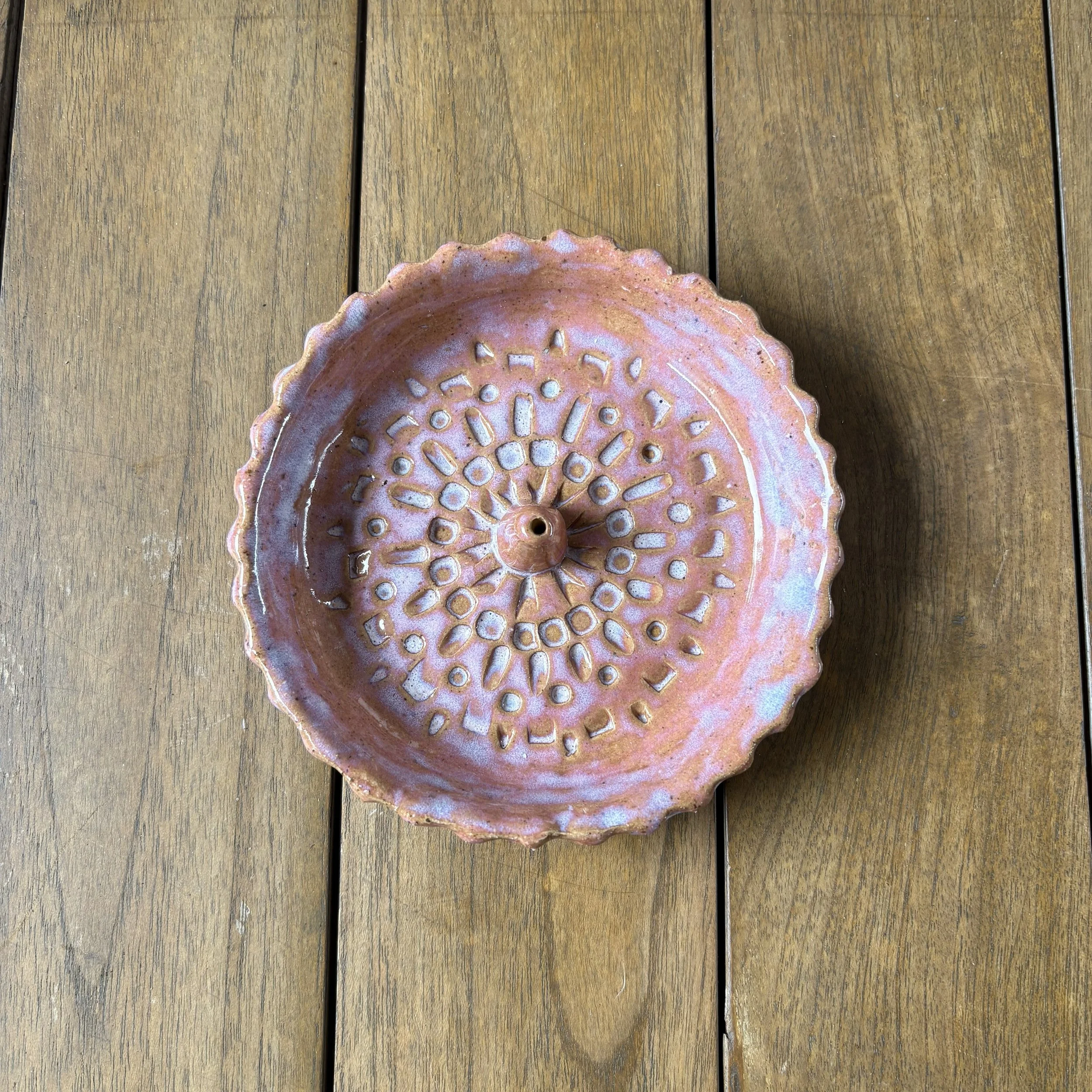 Shadow Pink Incense Holder