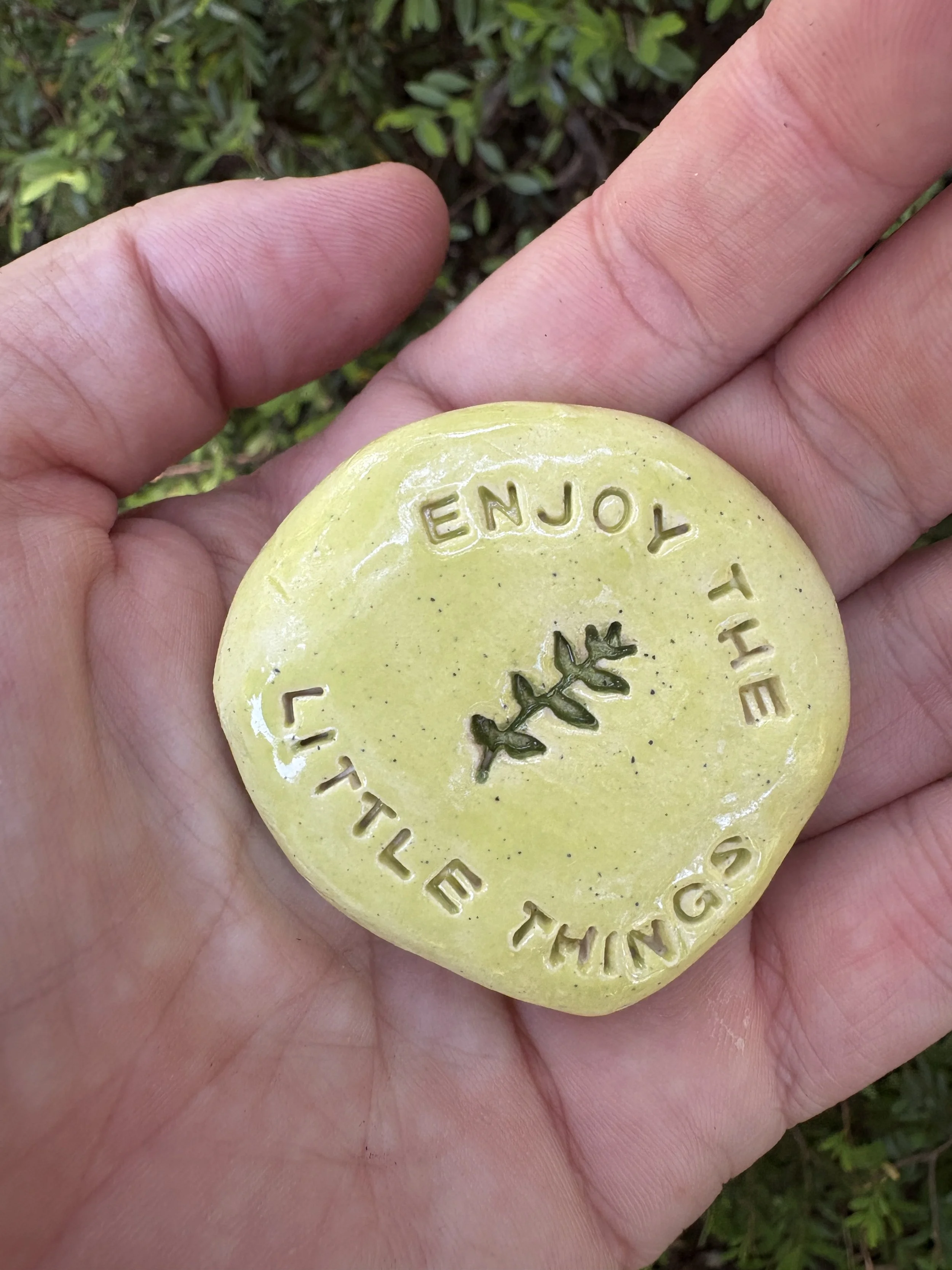 Enjoy the little things - Kindness Keepsake