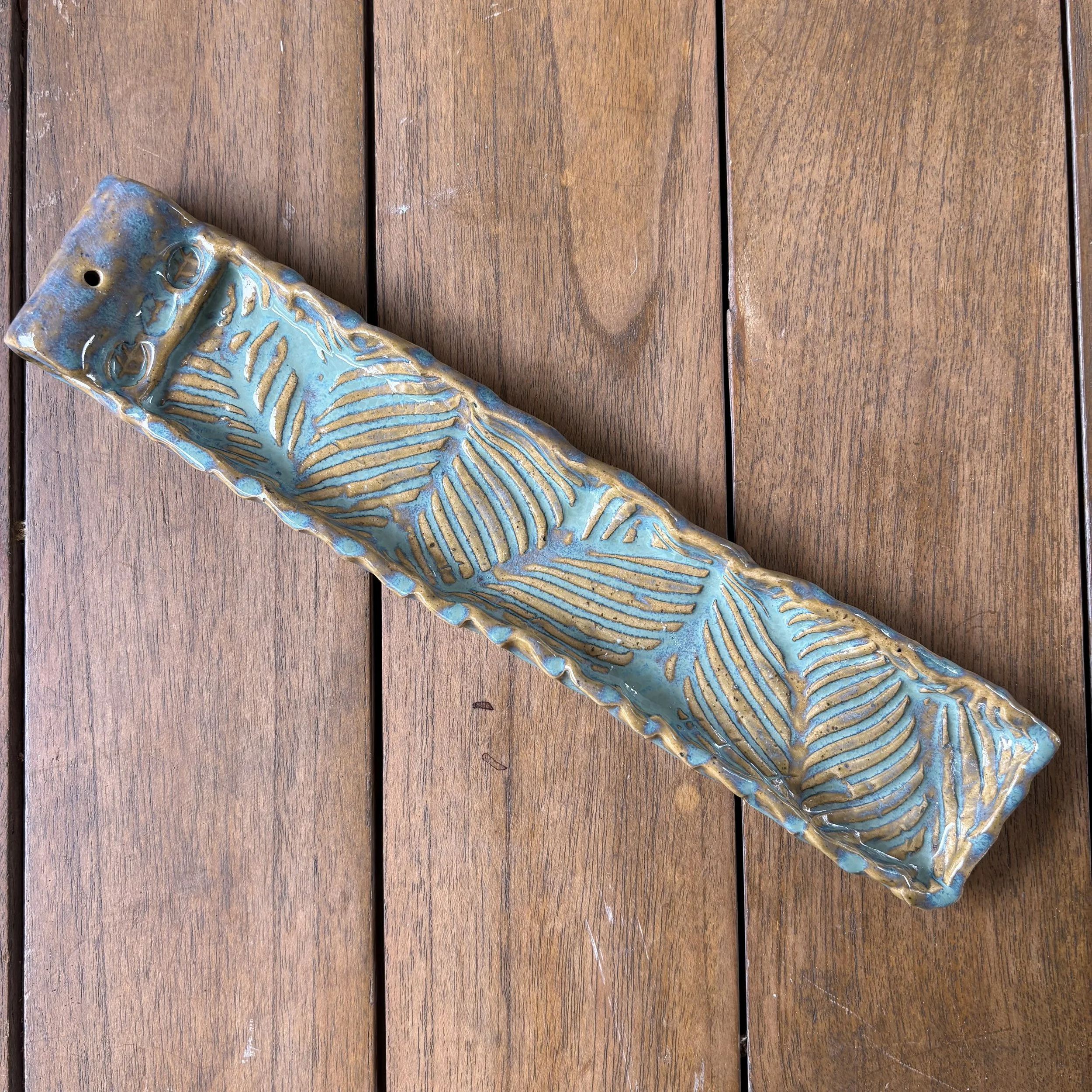 Soft Green Incense Tray