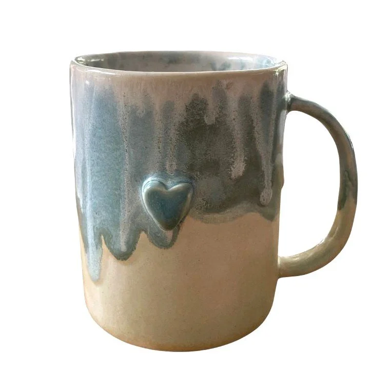 Mug - Aqua heart