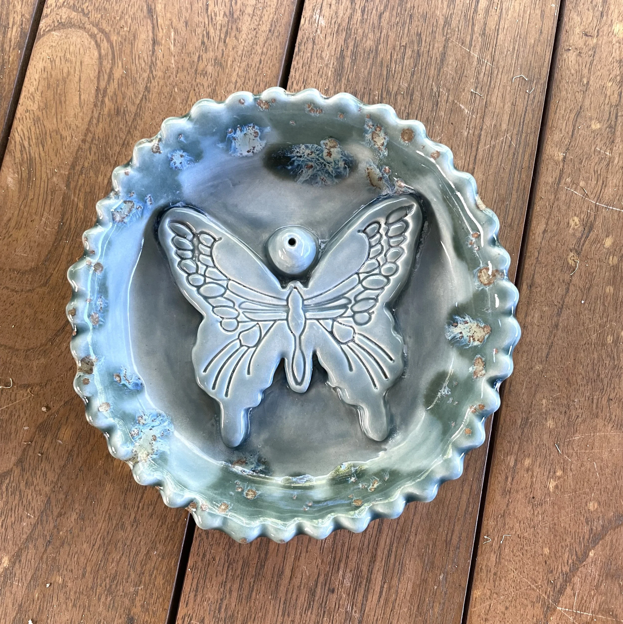 Aqua Lagoon - Butterfly Incense Holder