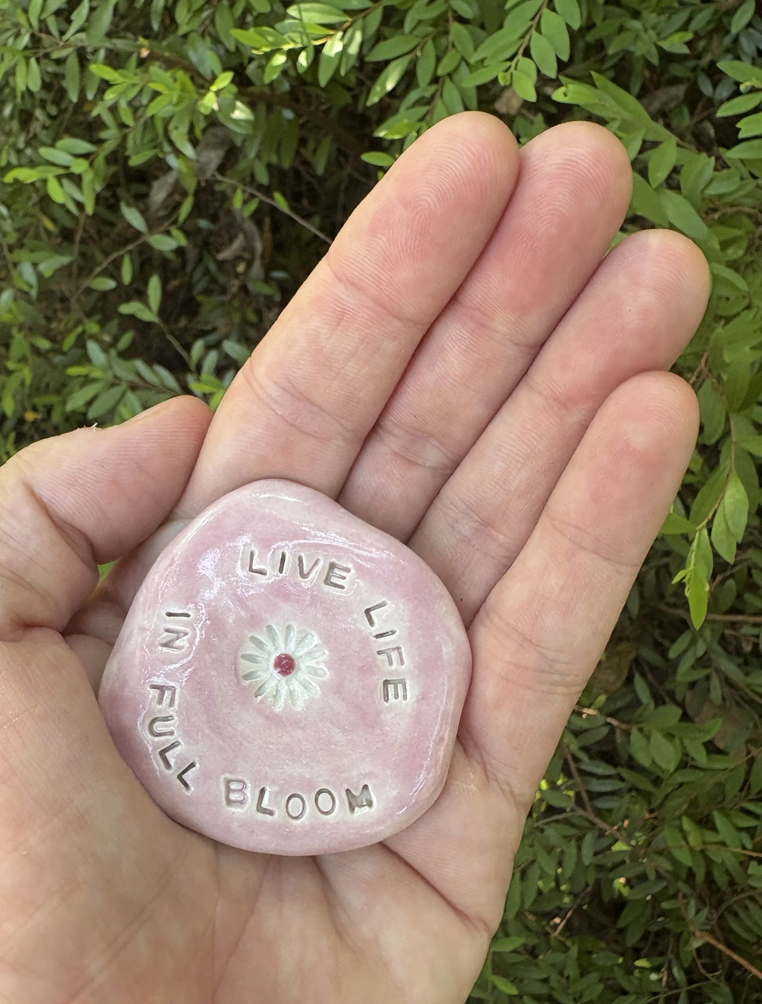 Live Life in Full Bloom -  Kindness Keepsake