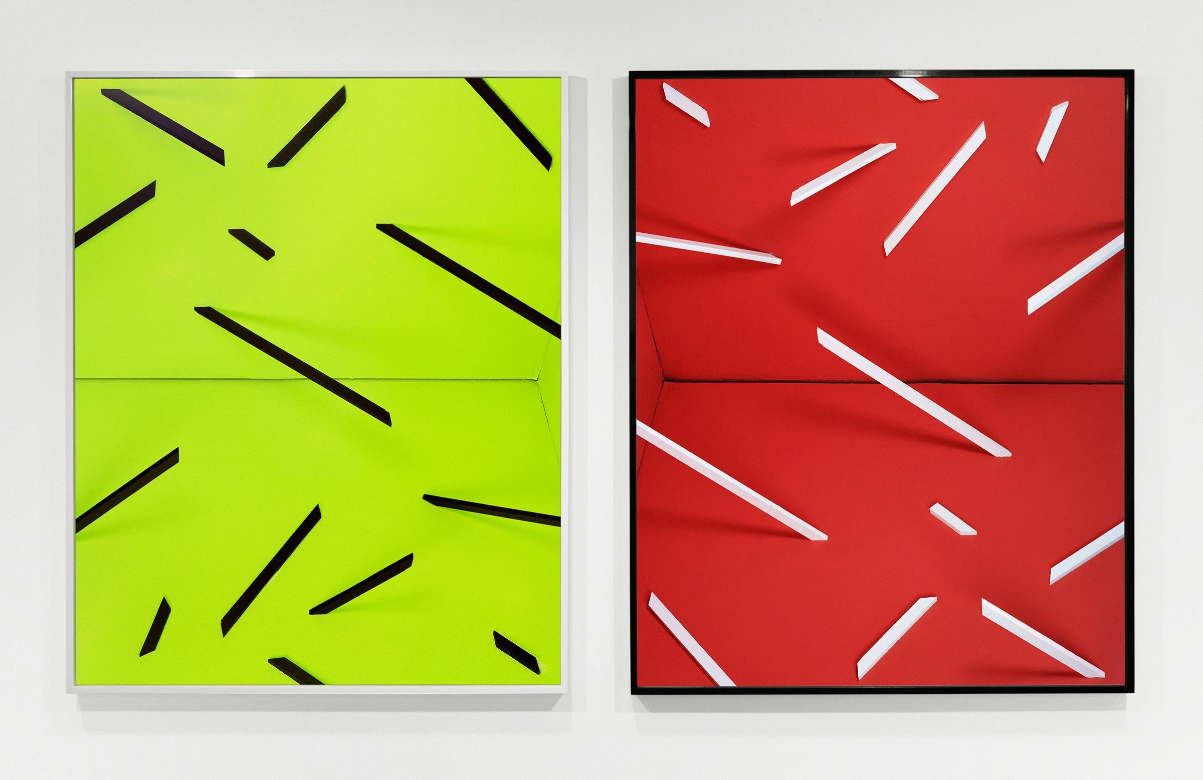 BOGO Vision (Citron & Red), 2015 // archival photographs on DiBond and frames // 85" x 50"// Ed. 3 + 2AP