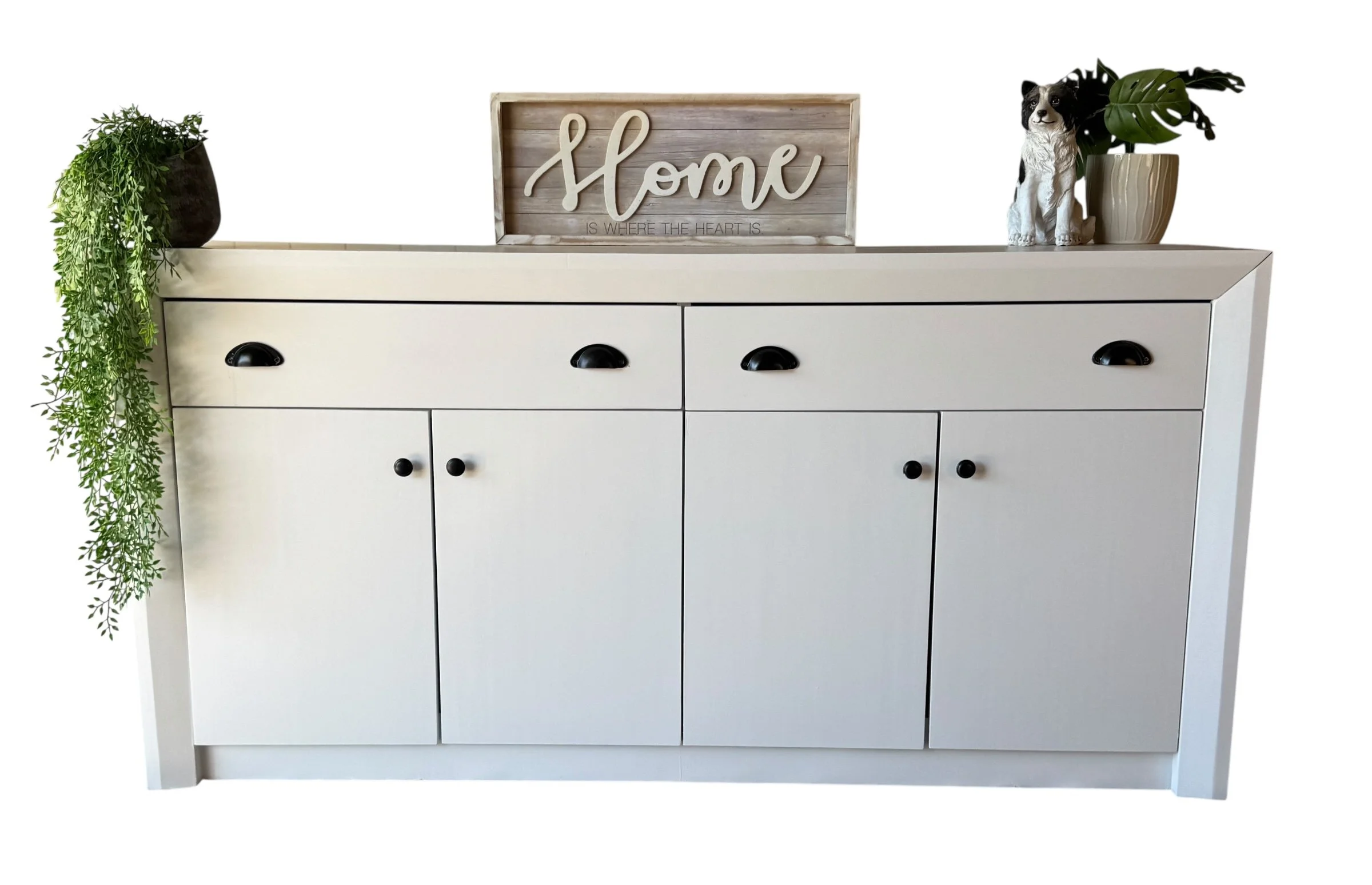 Solid wood buffet unit / sideboard