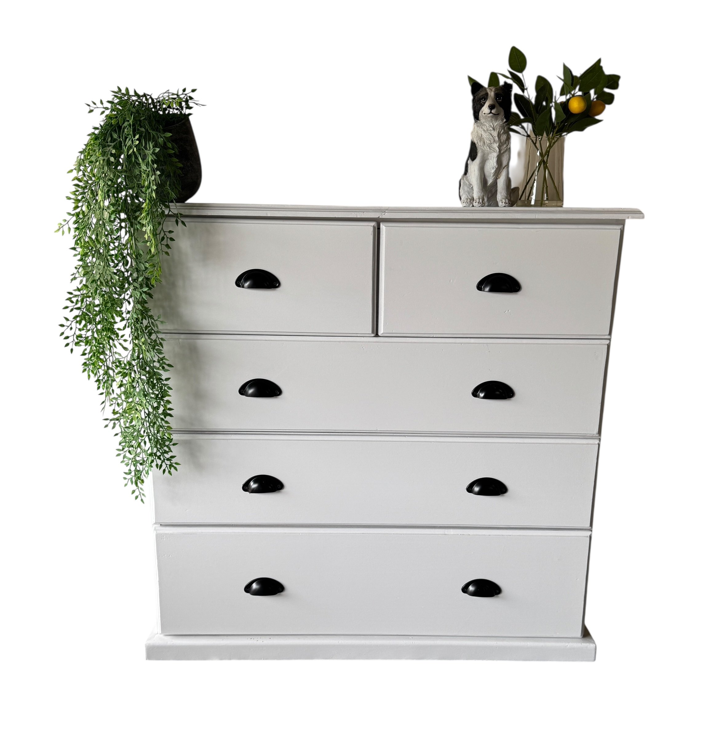 Solid wood tallboy drawers